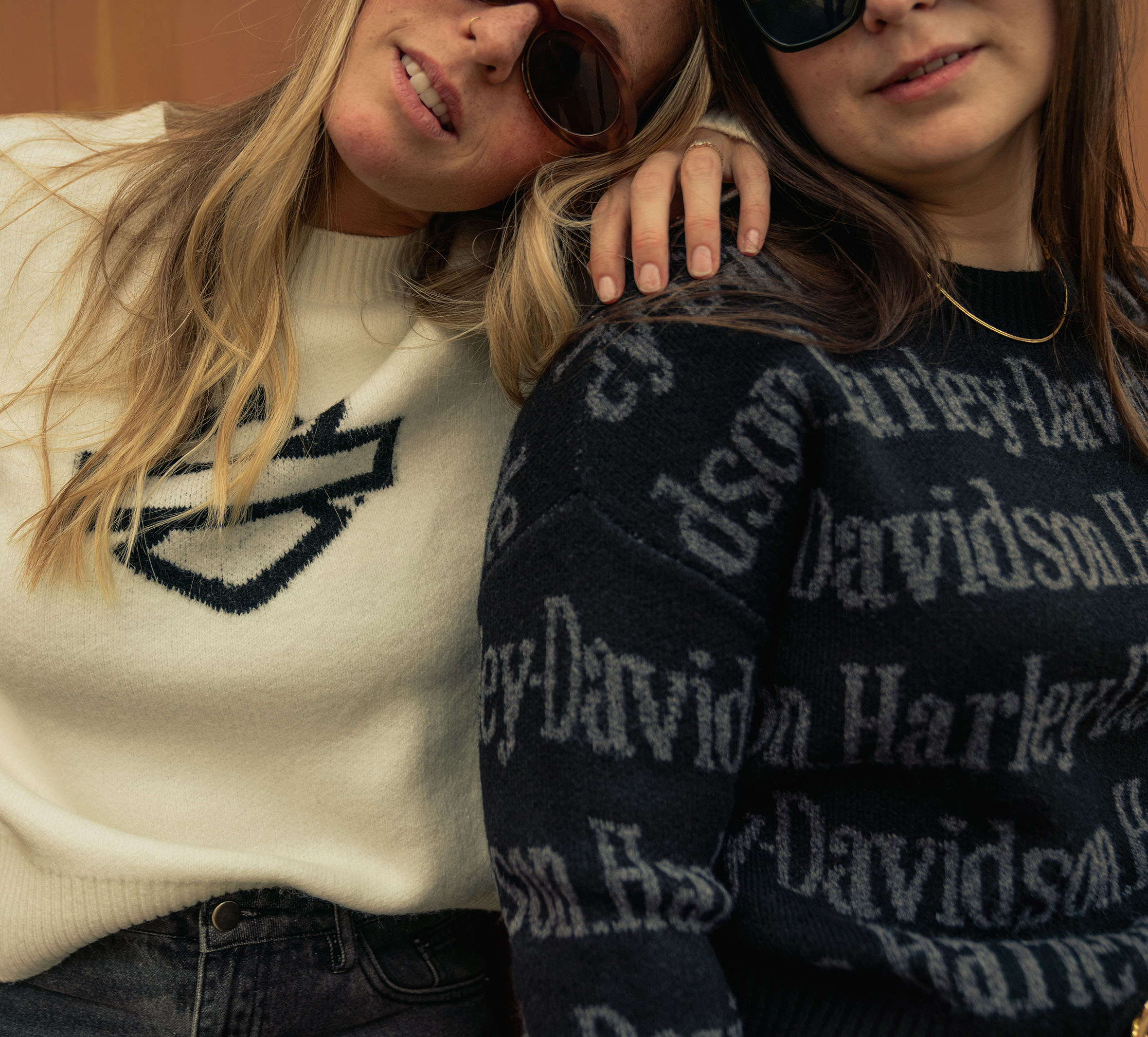 Women's Harley-Davidson Repeat Print Sweater