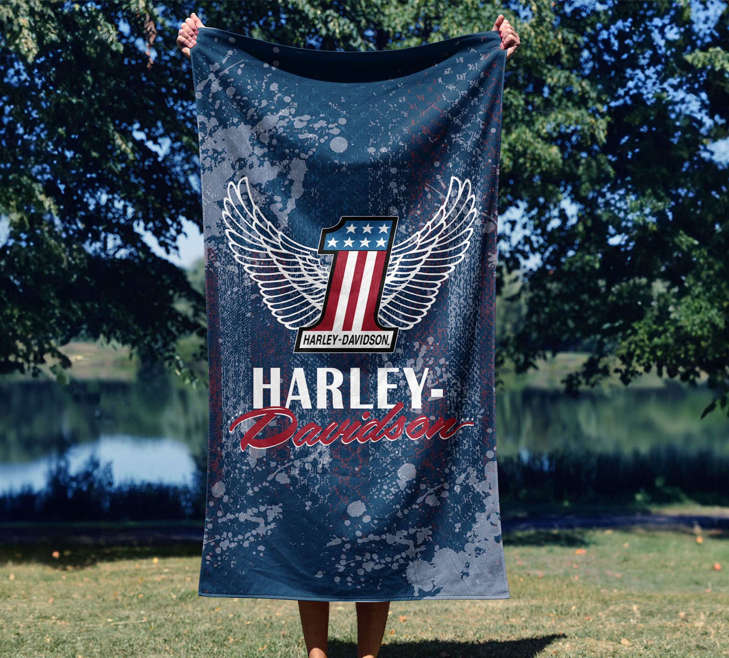 American Wings Microfiber Beach Towel