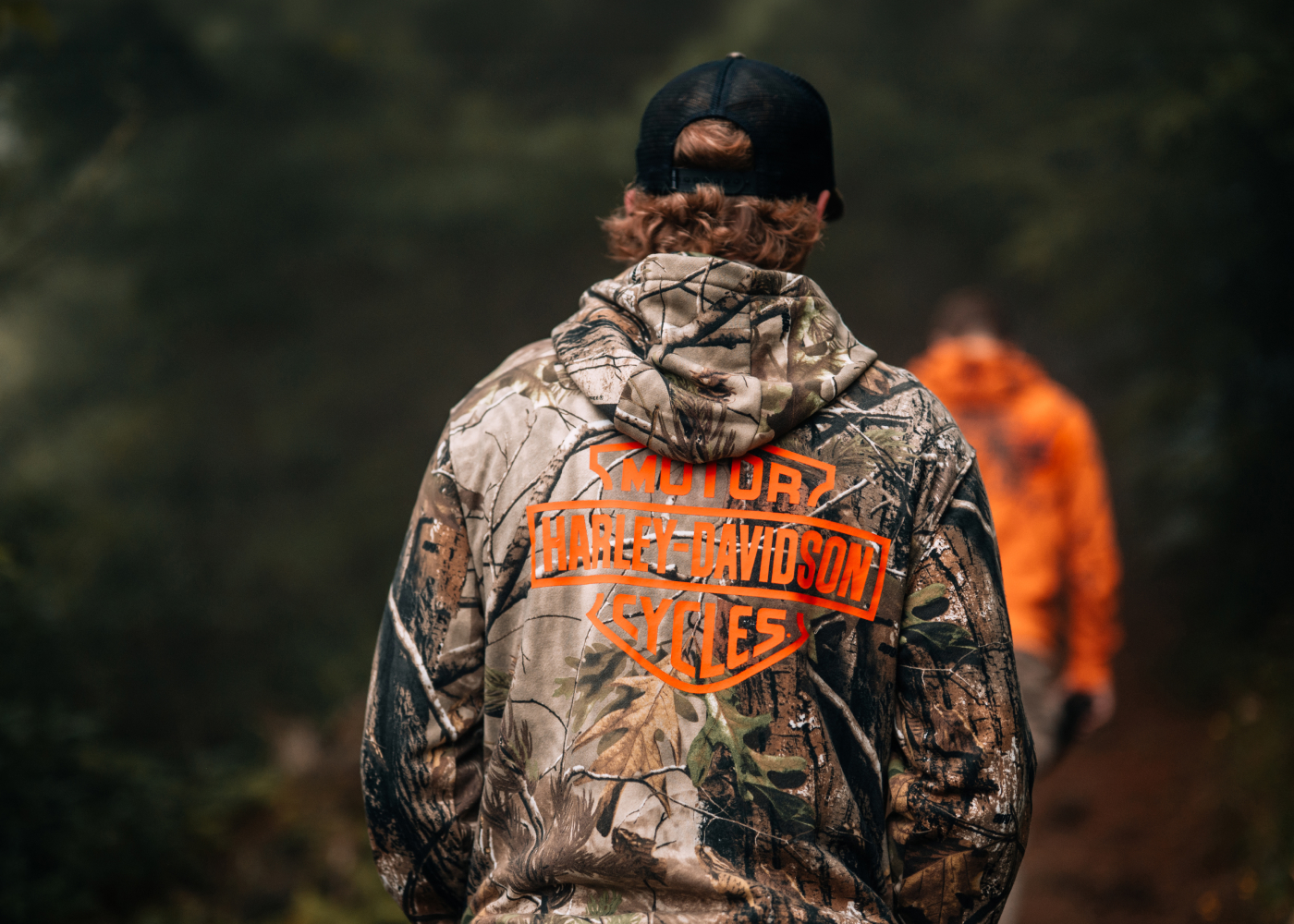 man wearing a camo jacket