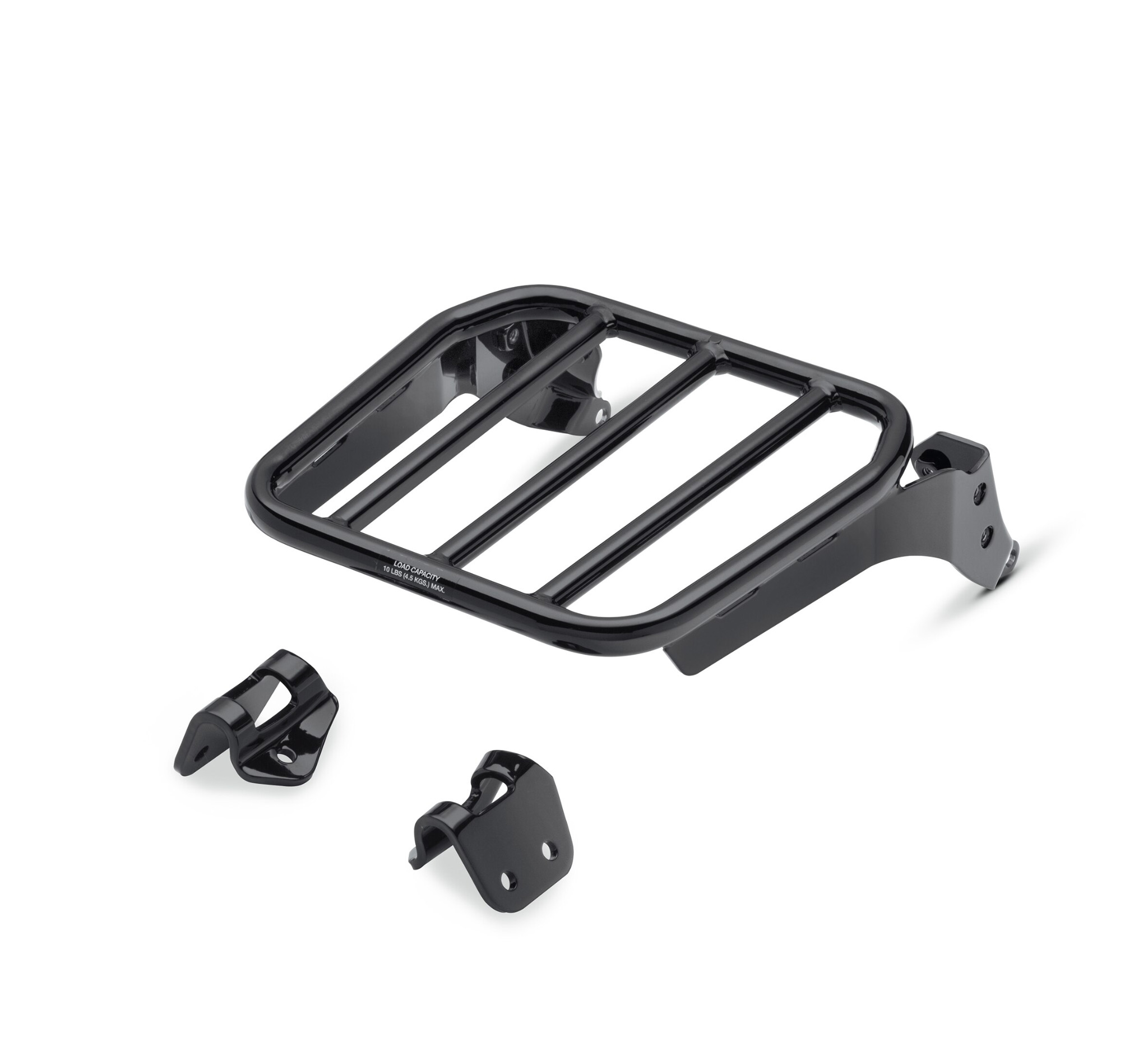 Sport Luggage Rack for HoldFast Sissy Bar Upright - Gloss Black