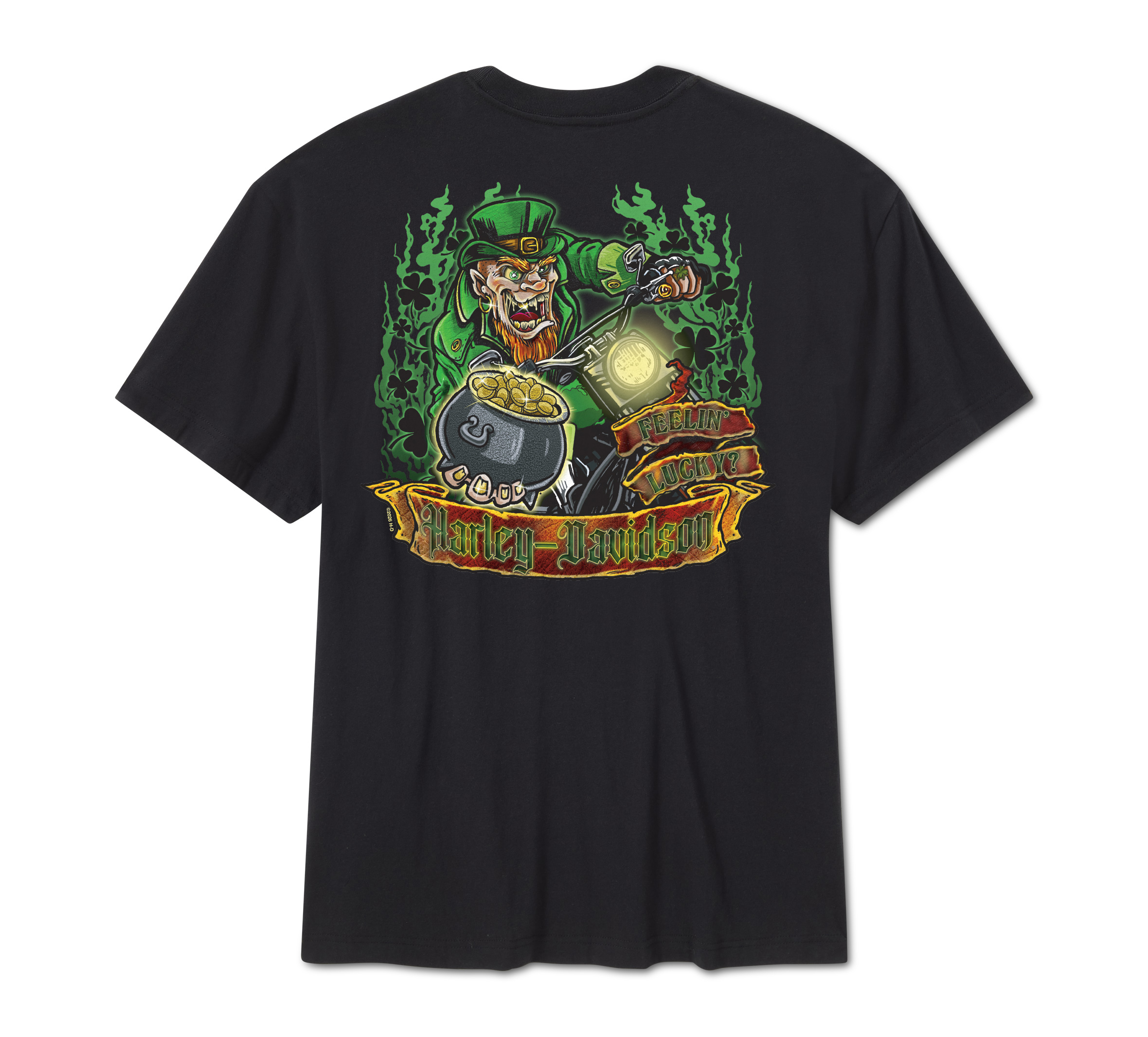 H-D Feeling Lucky Short Sleeve Tee