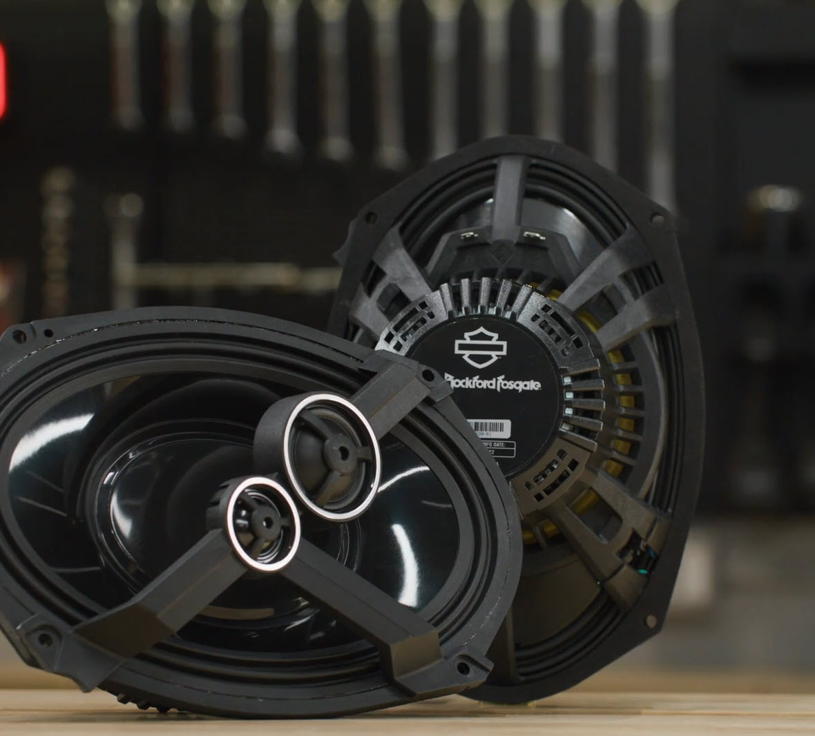 Harley-Davidson® Audio powered by Rockford Fosgate® Stage III Seitenkoffer-Lautsprecher