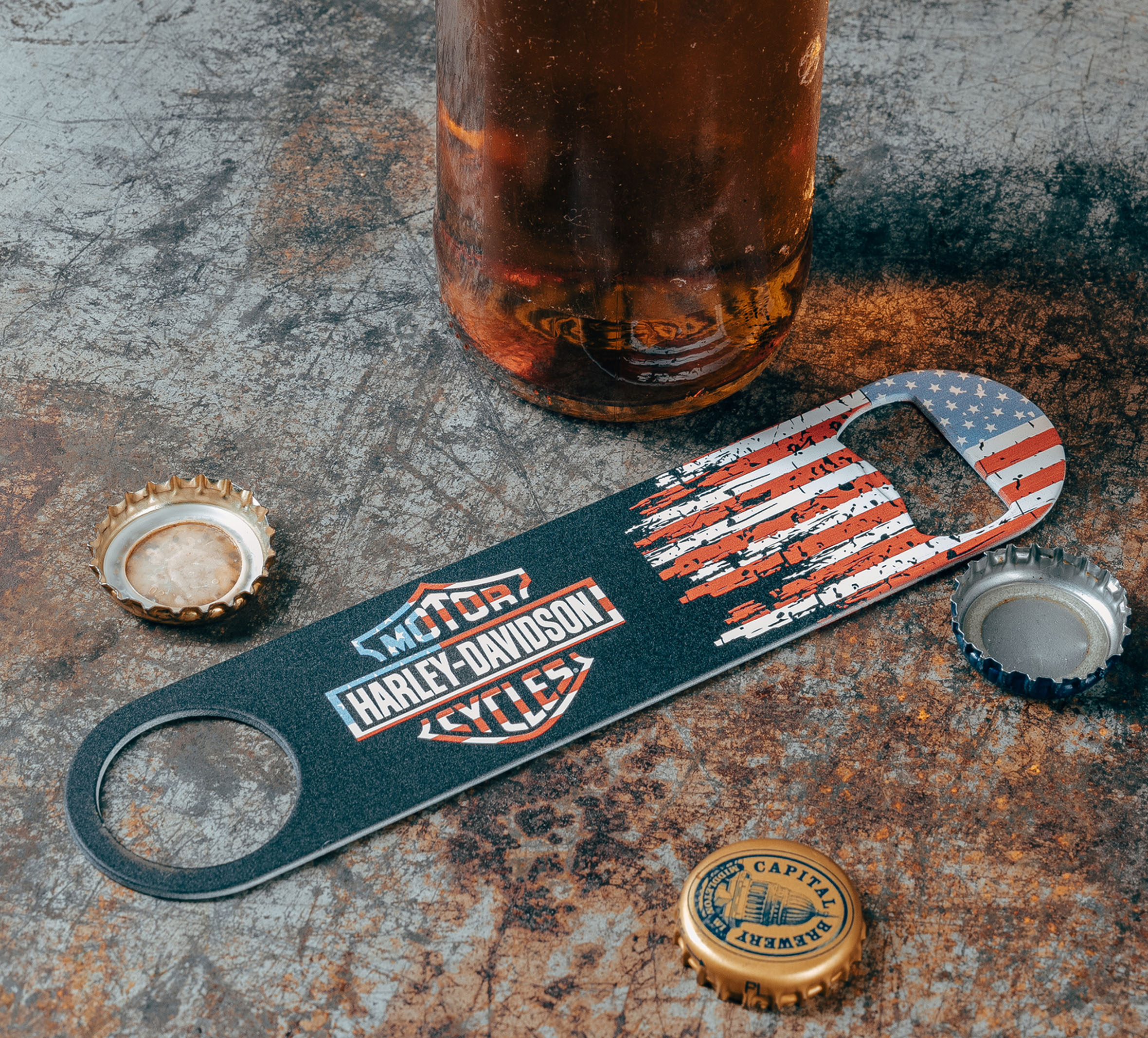 Americana Metal Bottle Opener