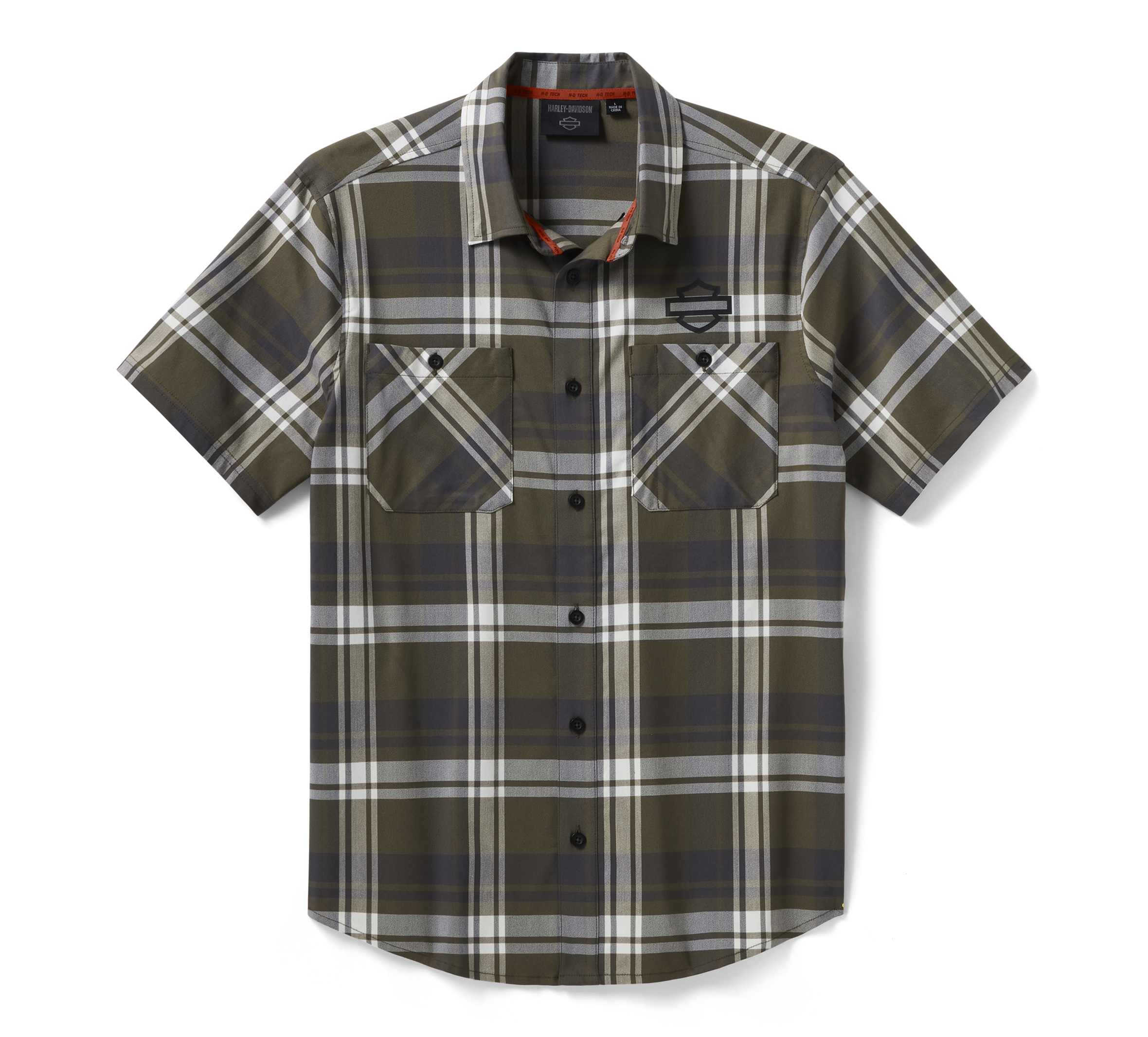 Men's H-D TECH COOLMAX Plaid Shirt | Harley-Davidson USA