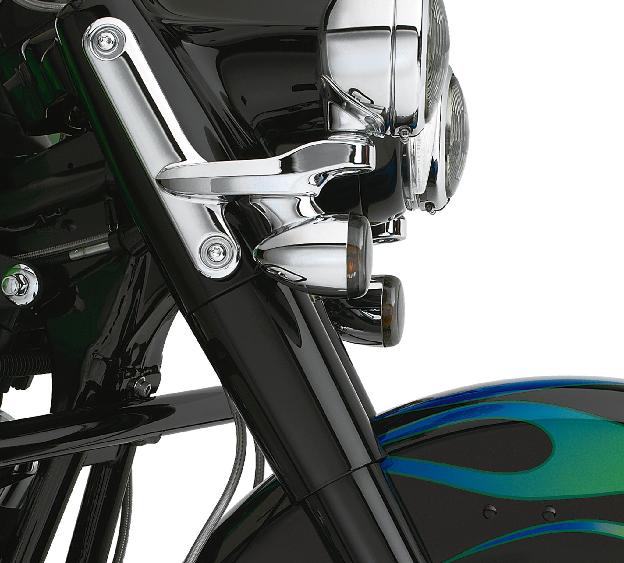 Gloss Black Upper Fork Slider Covers