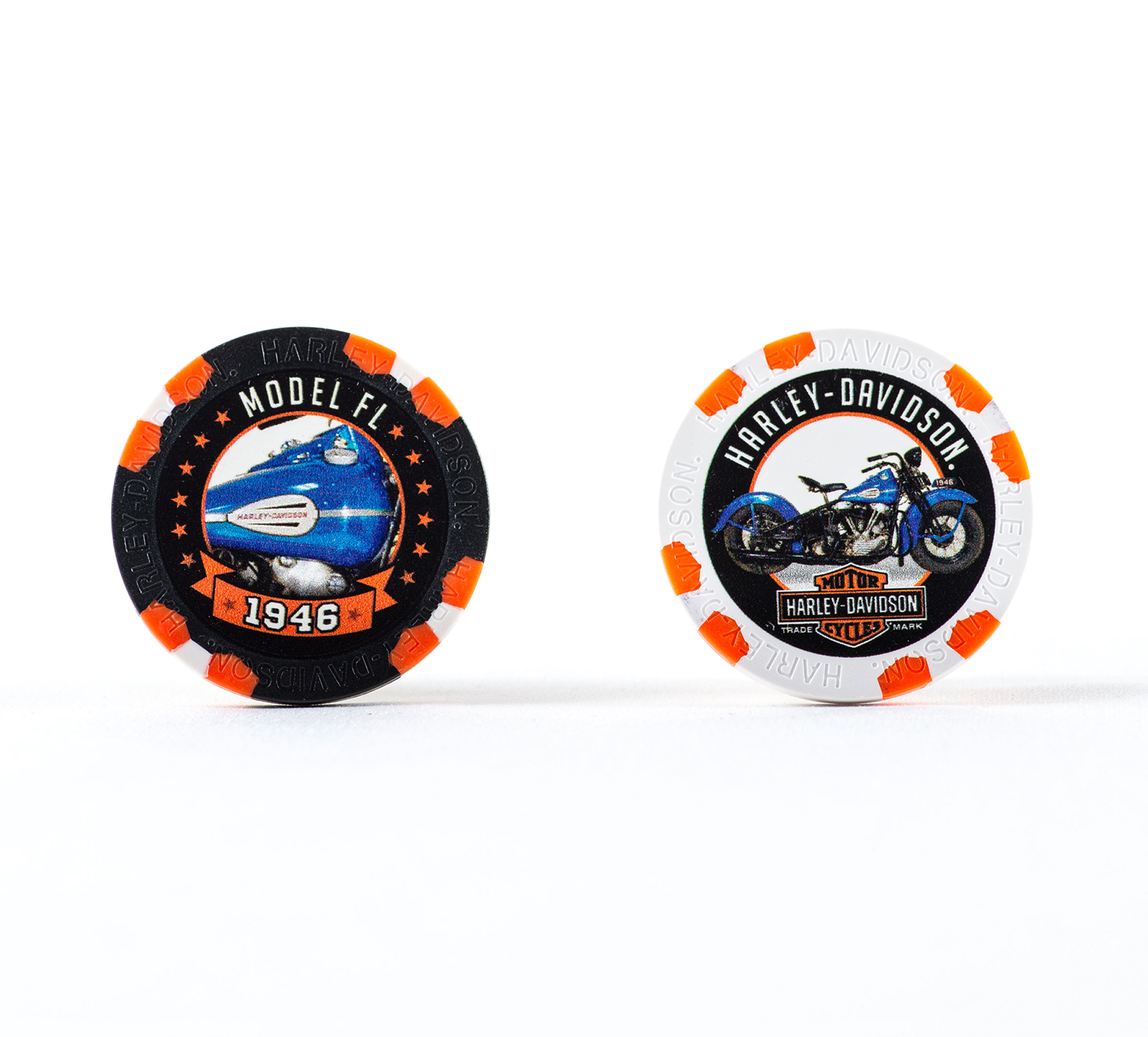 Limited Edition: Vintage Collectable Poker Chips Series 10 1946 Model FL