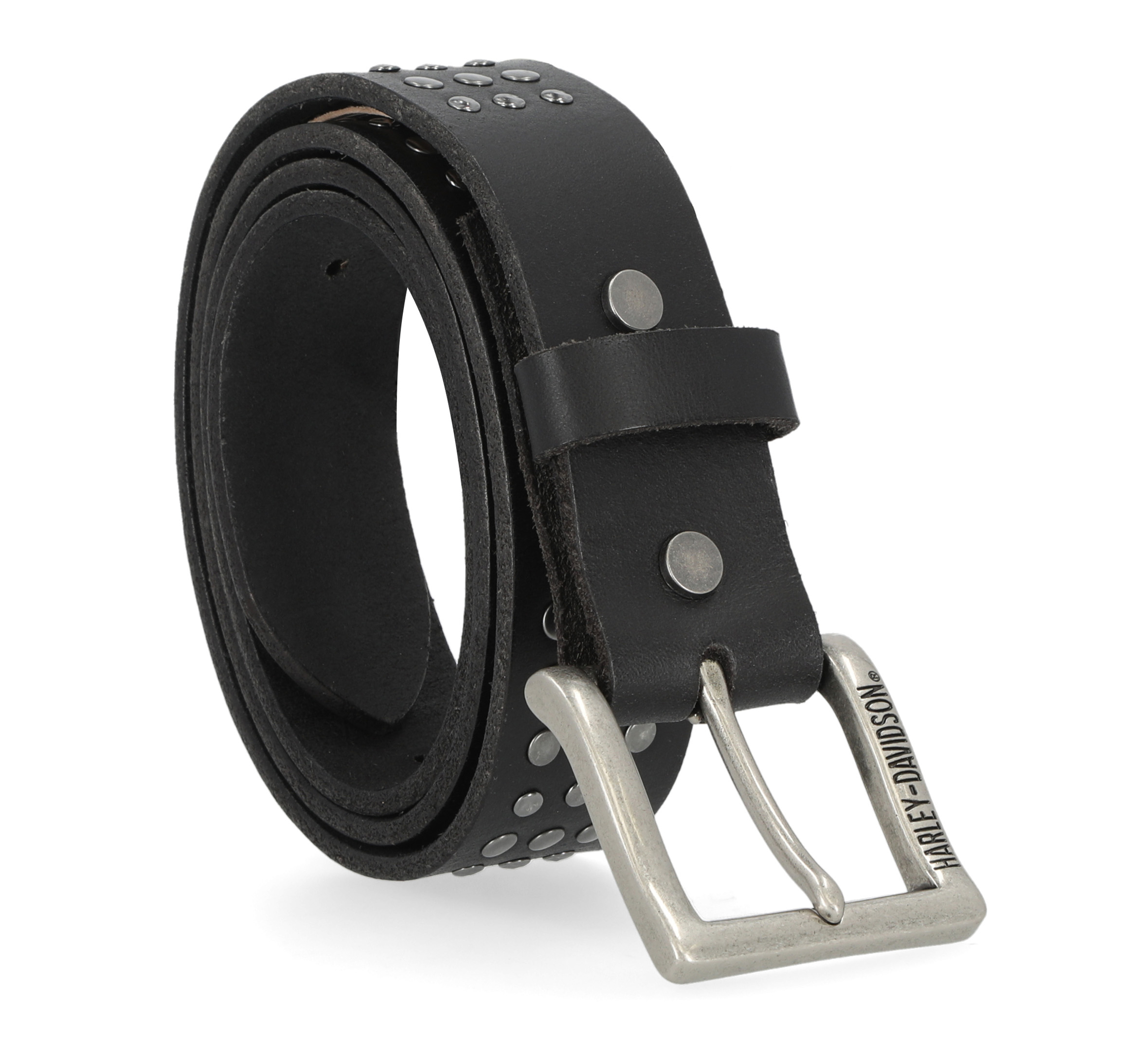 Men's Triple Row Stud Belt