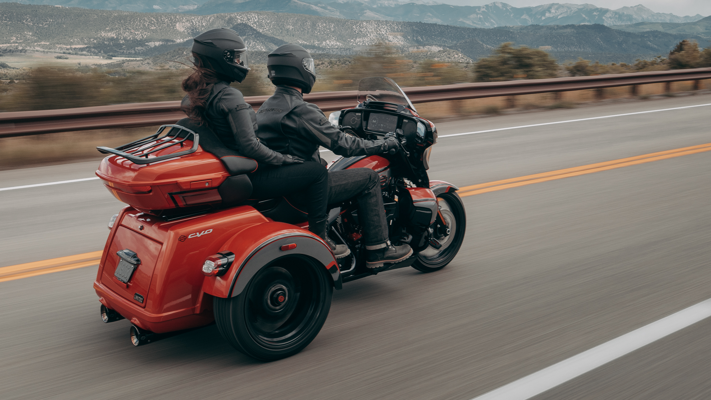 2026 CVO Street Glide 3 Limited Riding Shot