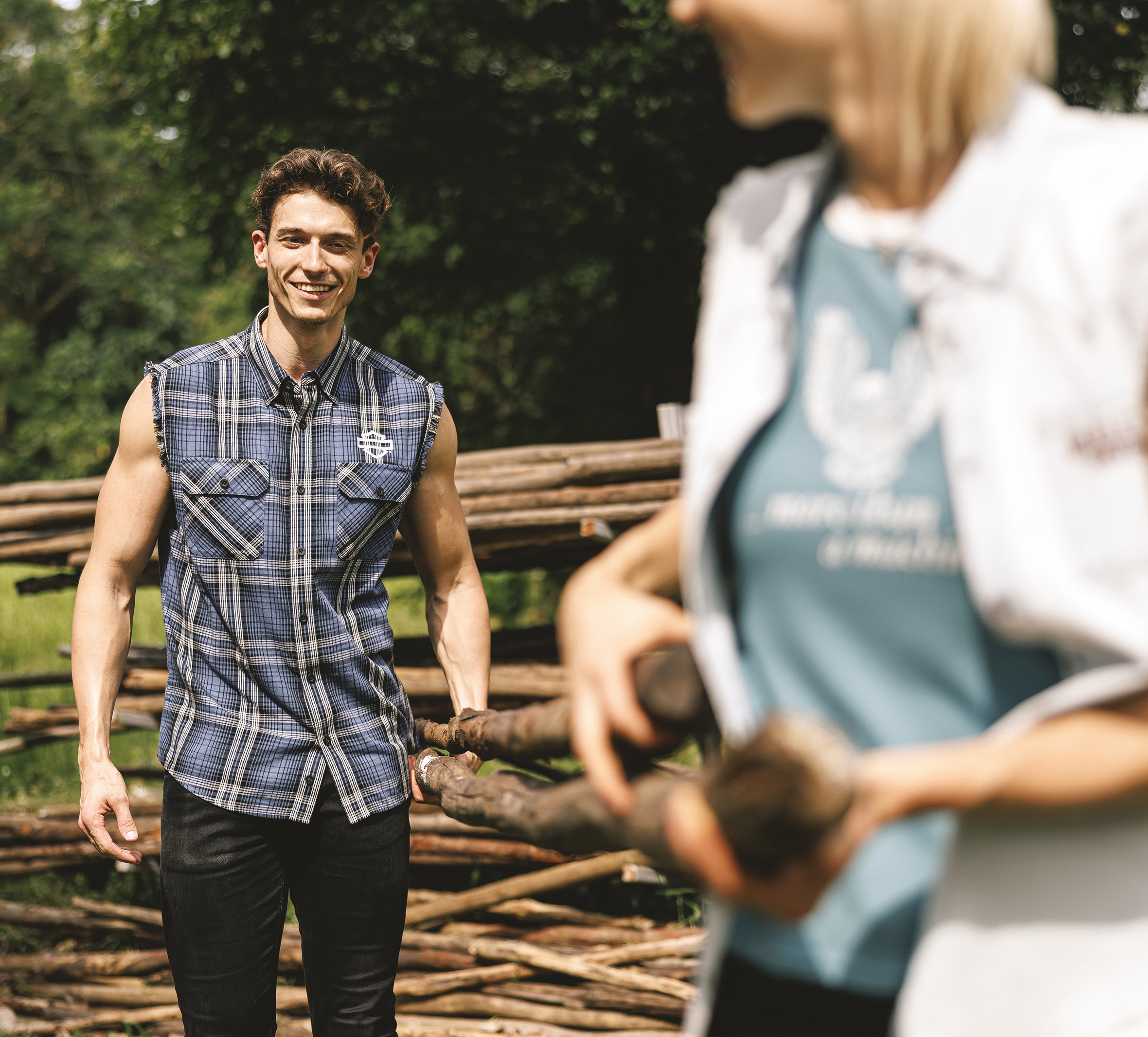 Liberty Eagle Plaid Blowout voor mannen