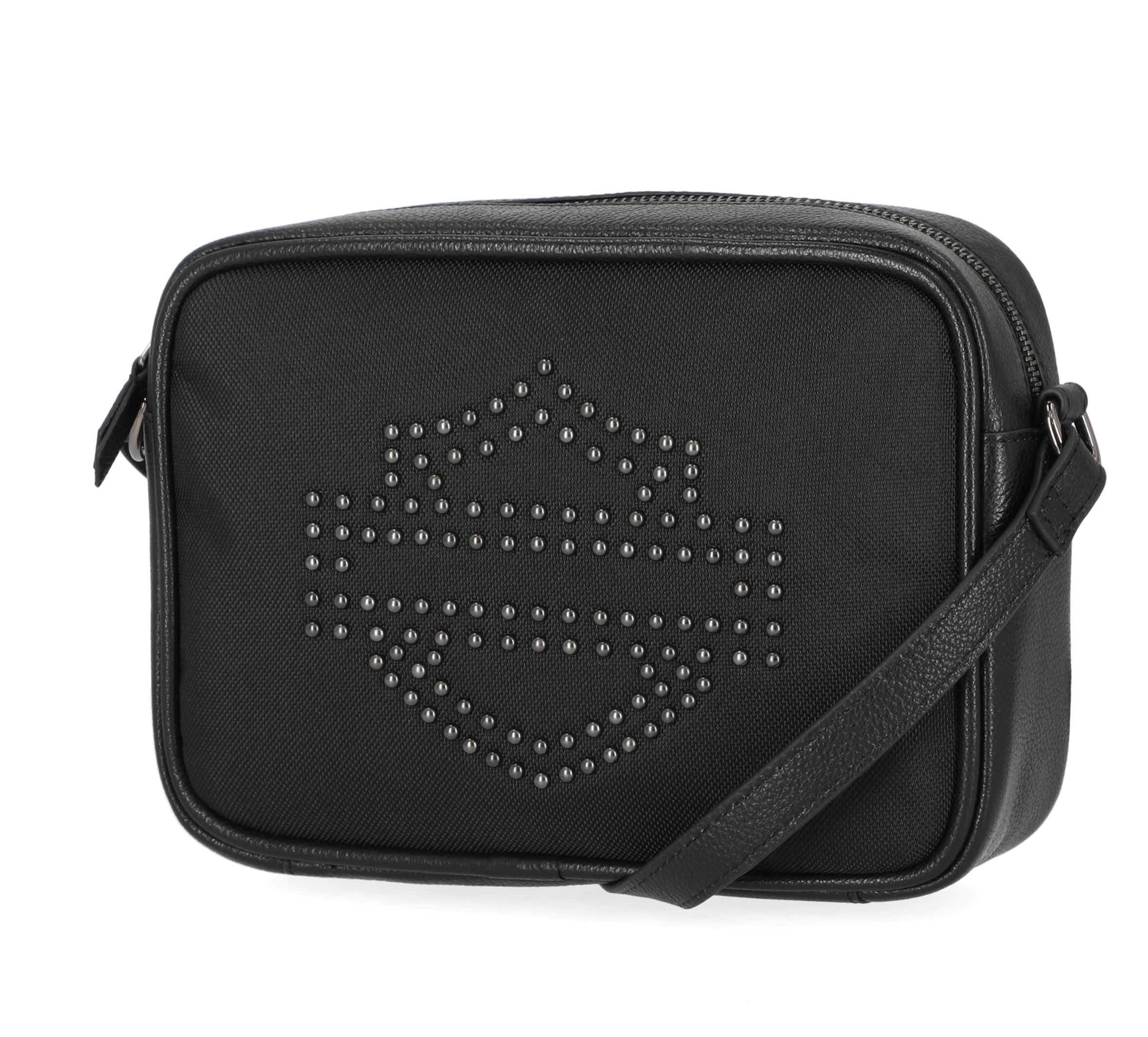 Bar & Shield Studded Camera Bag