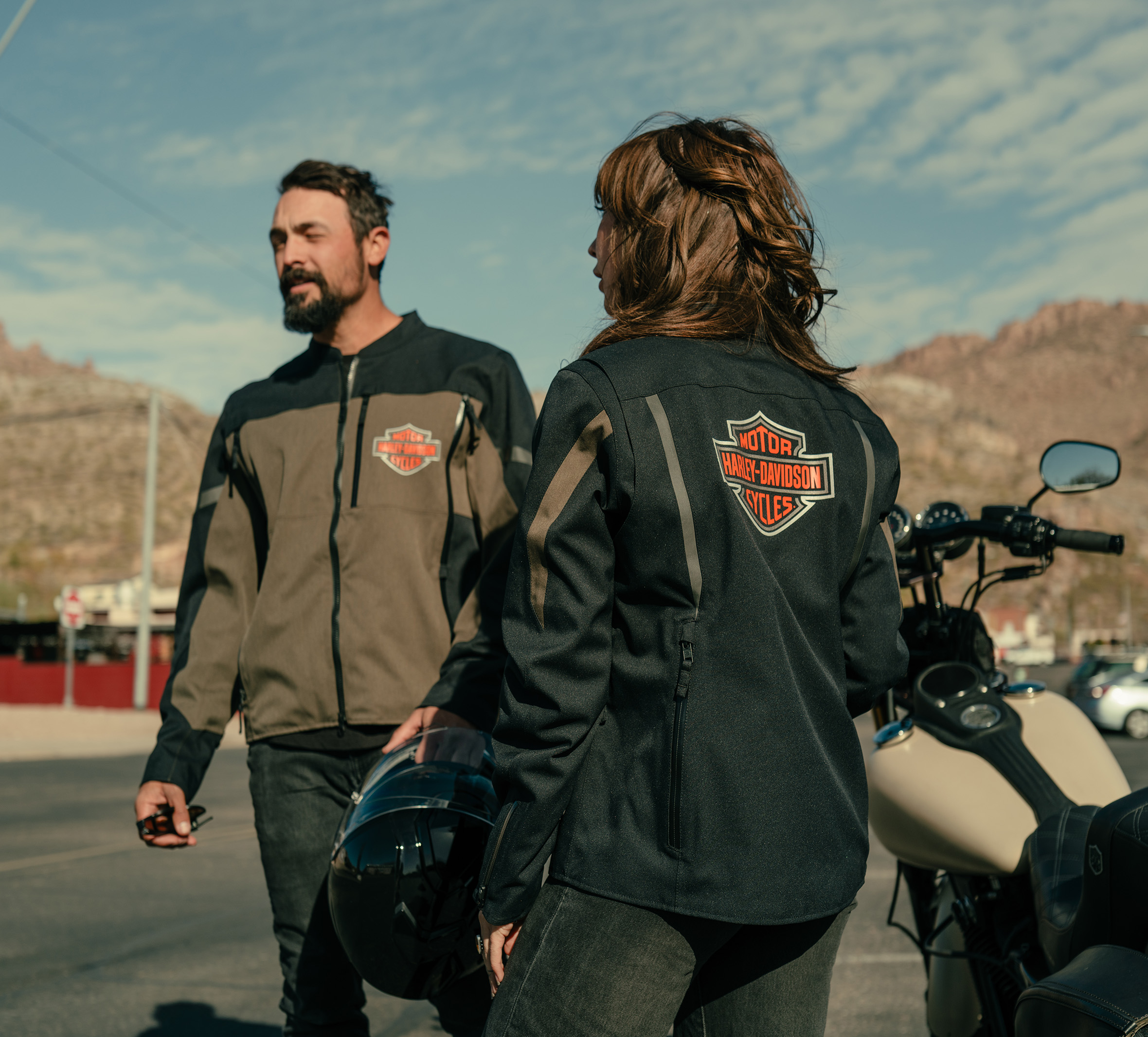 Men's H-D® Waterproof Textile Riding Jacket