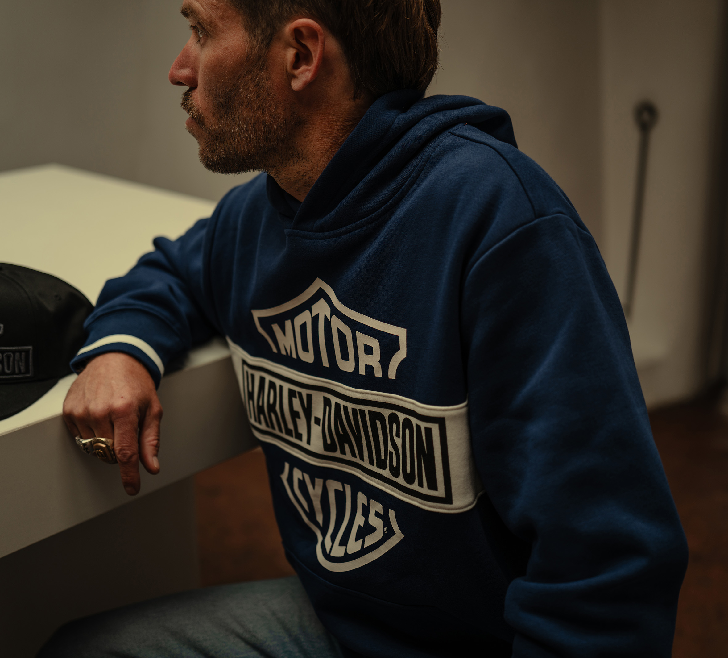 Men's H-D Essential Bar & Shield Hoodie