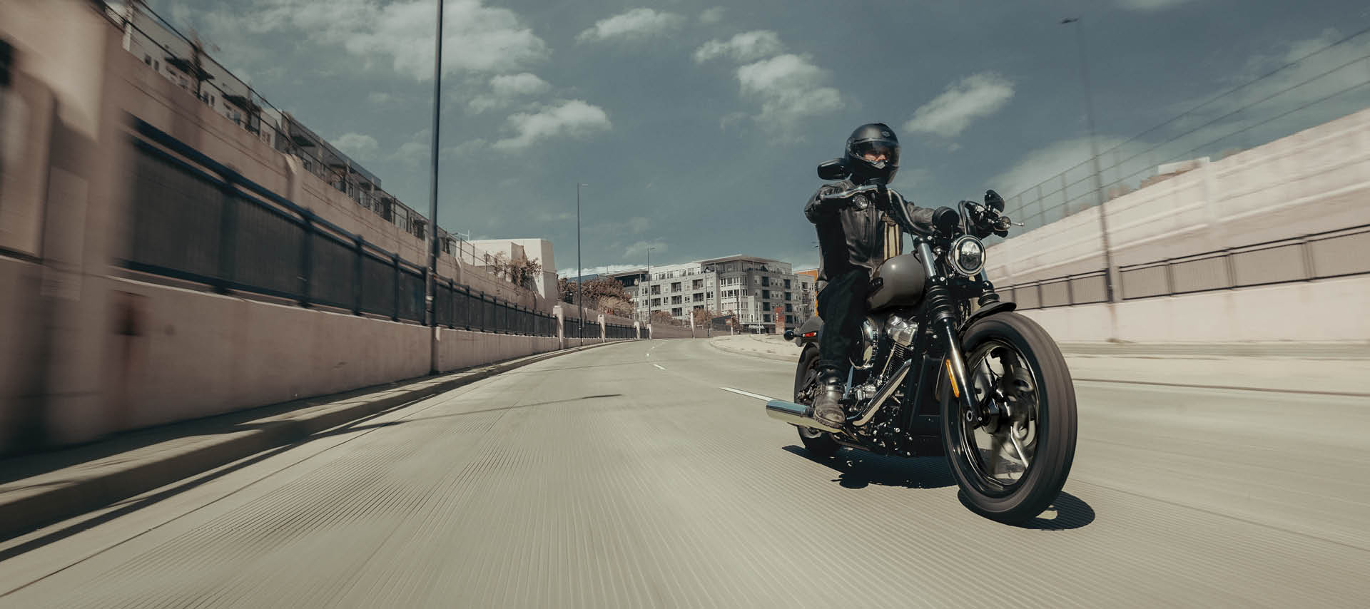 2026 street bob riding shot