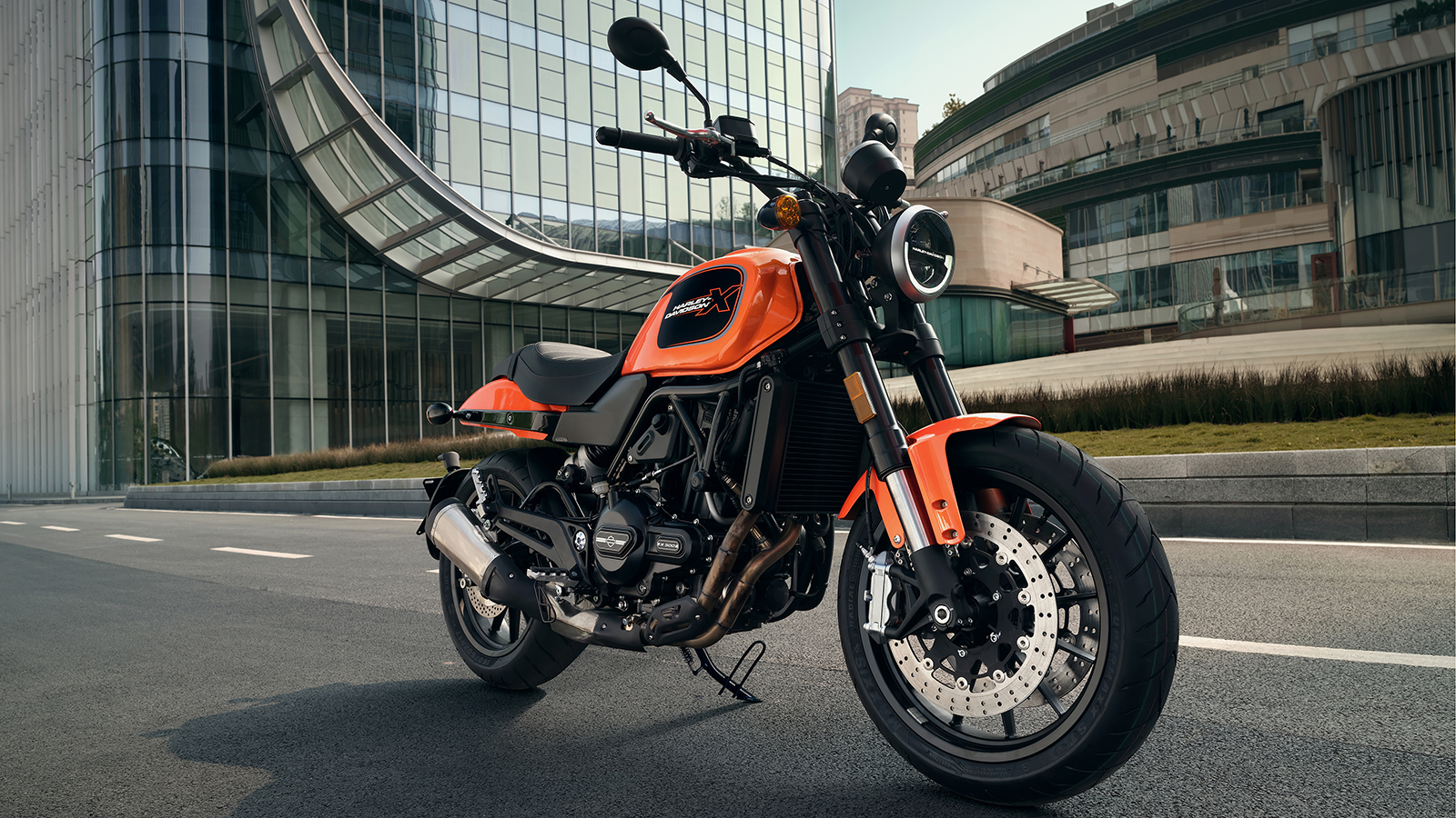 H-D X 500のモーターサイクルのビューティーショット