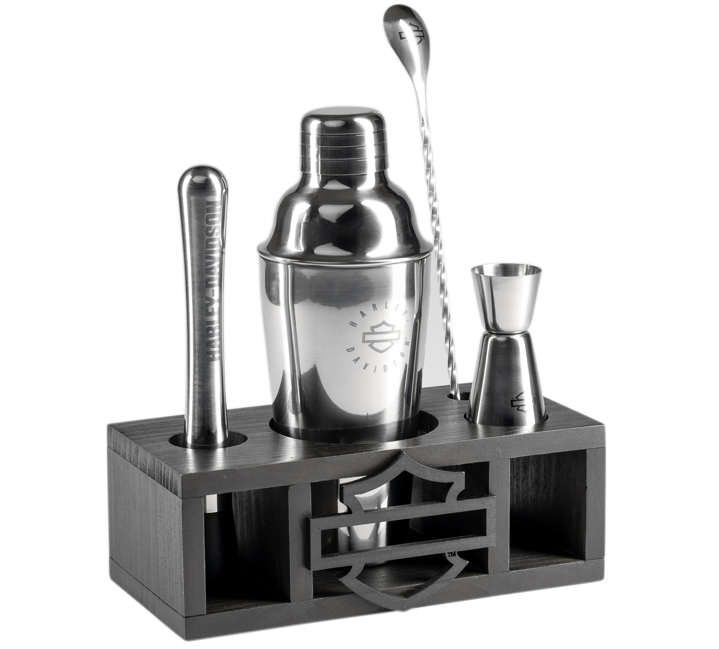Open Bar & Shield Cocktail Tool Set