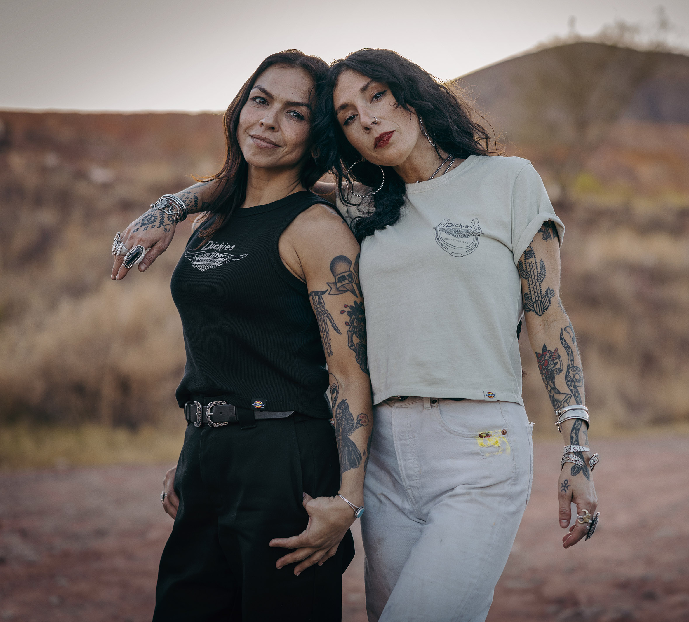 Women's Dickies x H-D Winged Bar & Shield Ribbed Tank