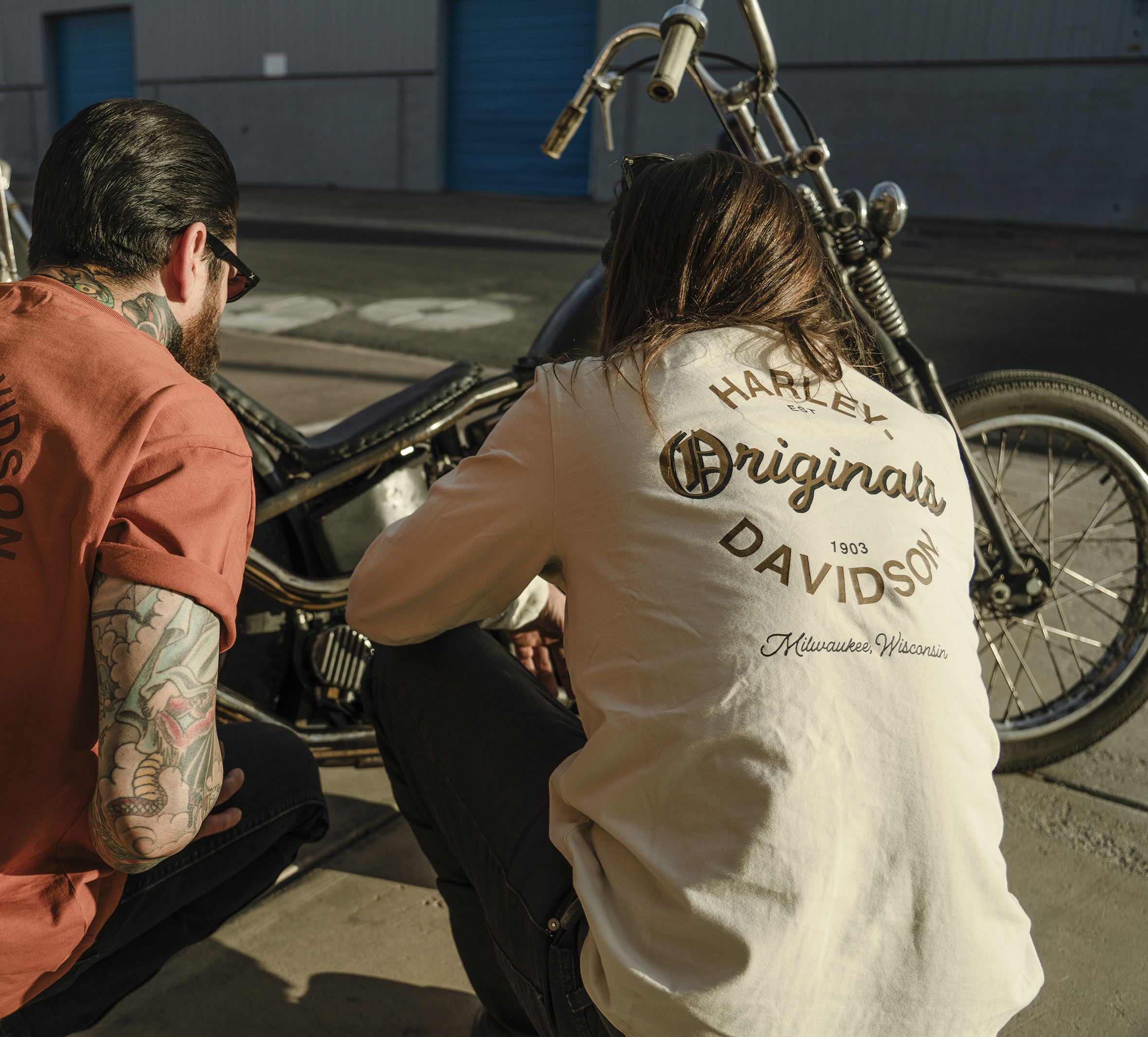 Originals Script Long Sleeve Tee | Harley-Davidson USA