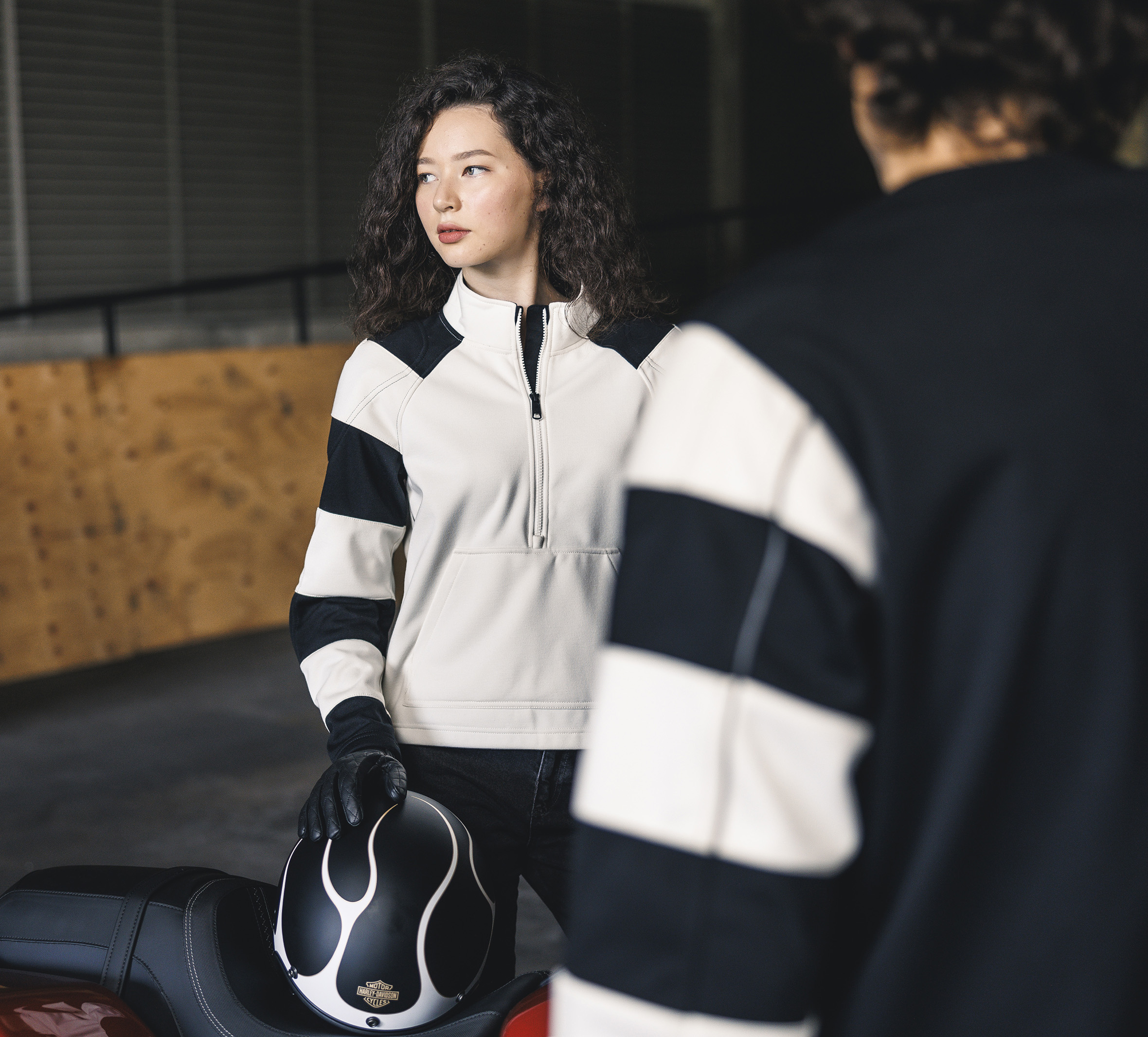 Men's H-D® Breakout  Deflector Crew Riding Fleece