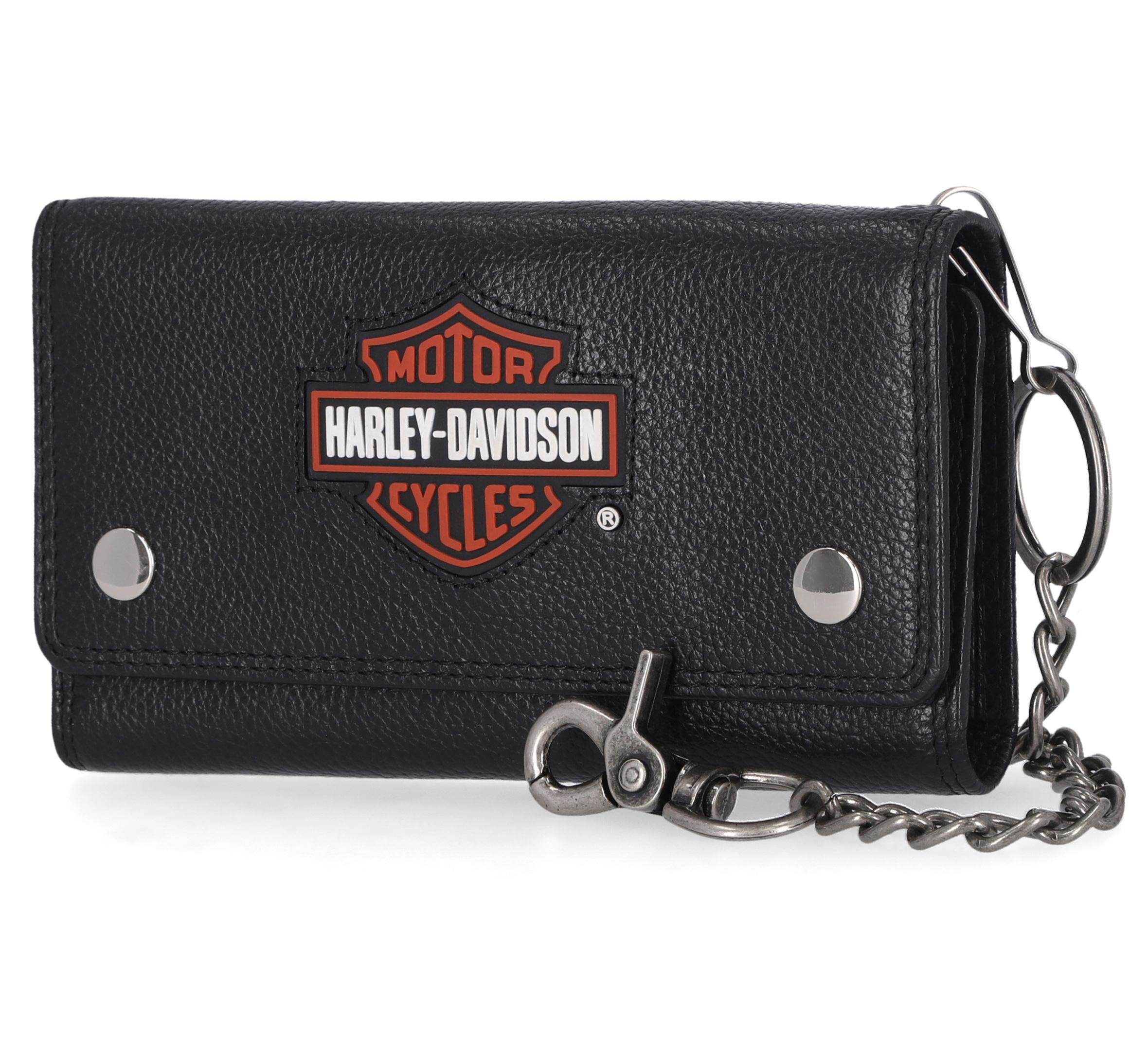Bar & Shield Trucker Wallet With Chain