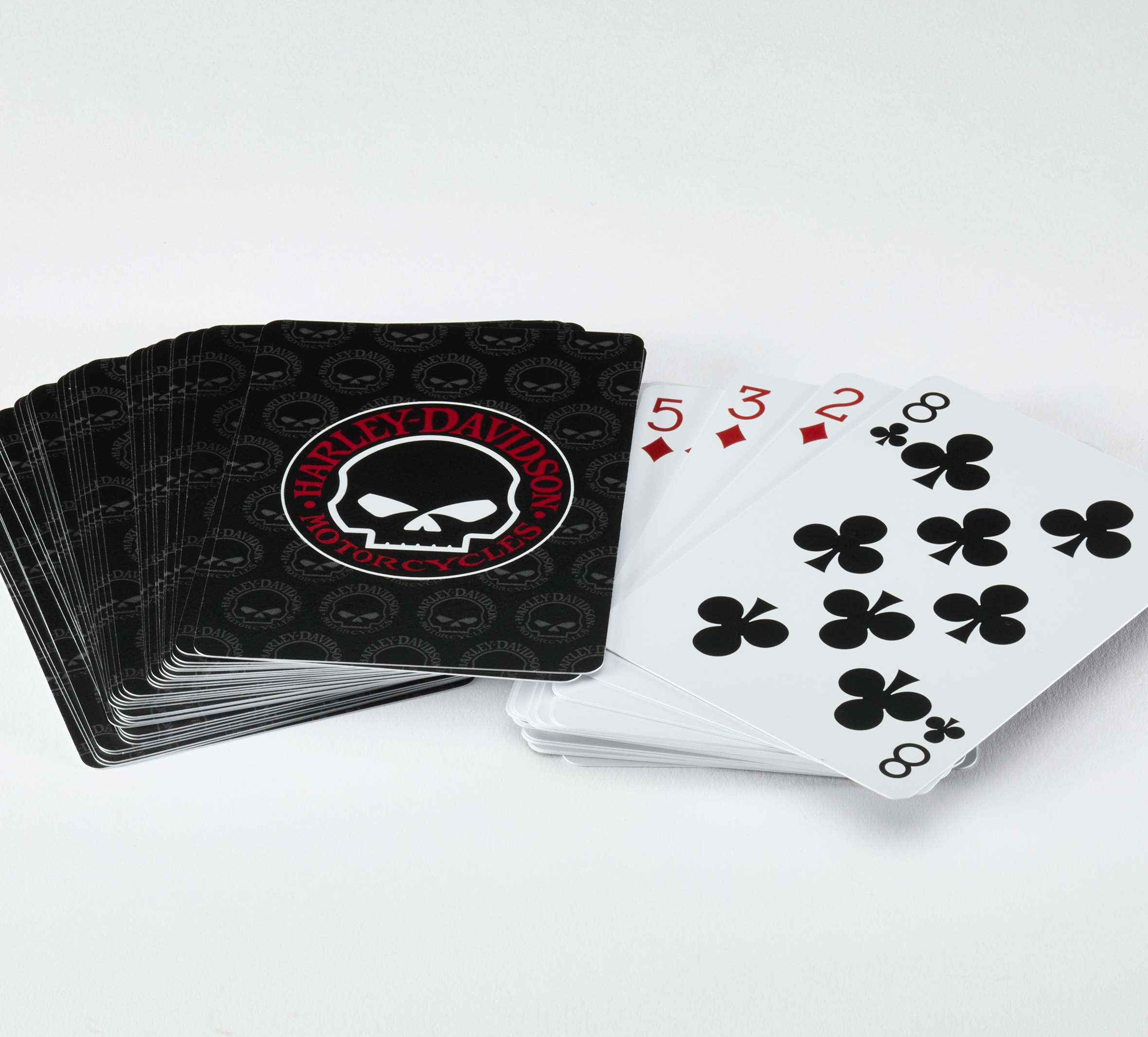 Willie G Skull Plastic Playing Cards