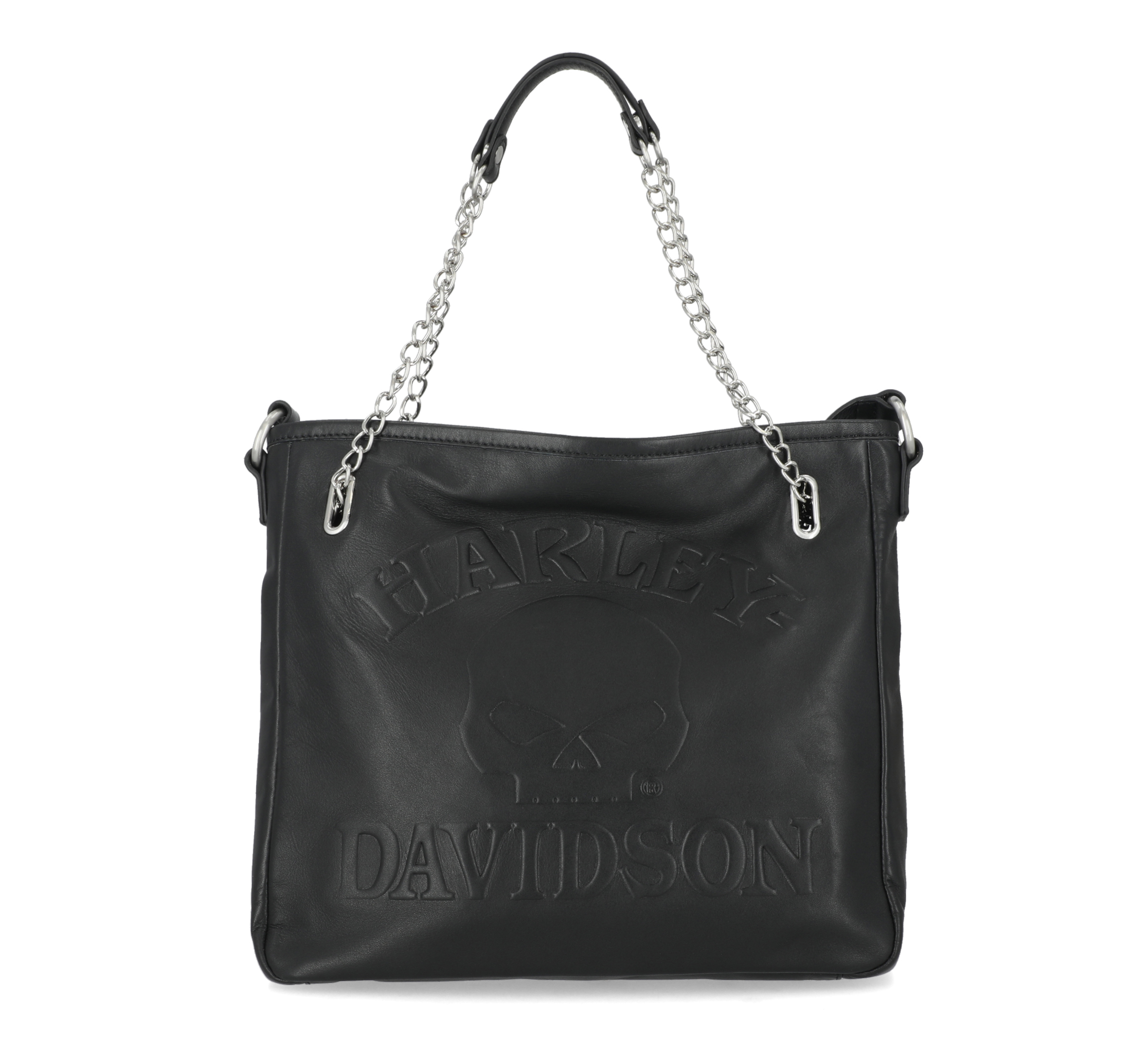 Raised Skull Tote Bag