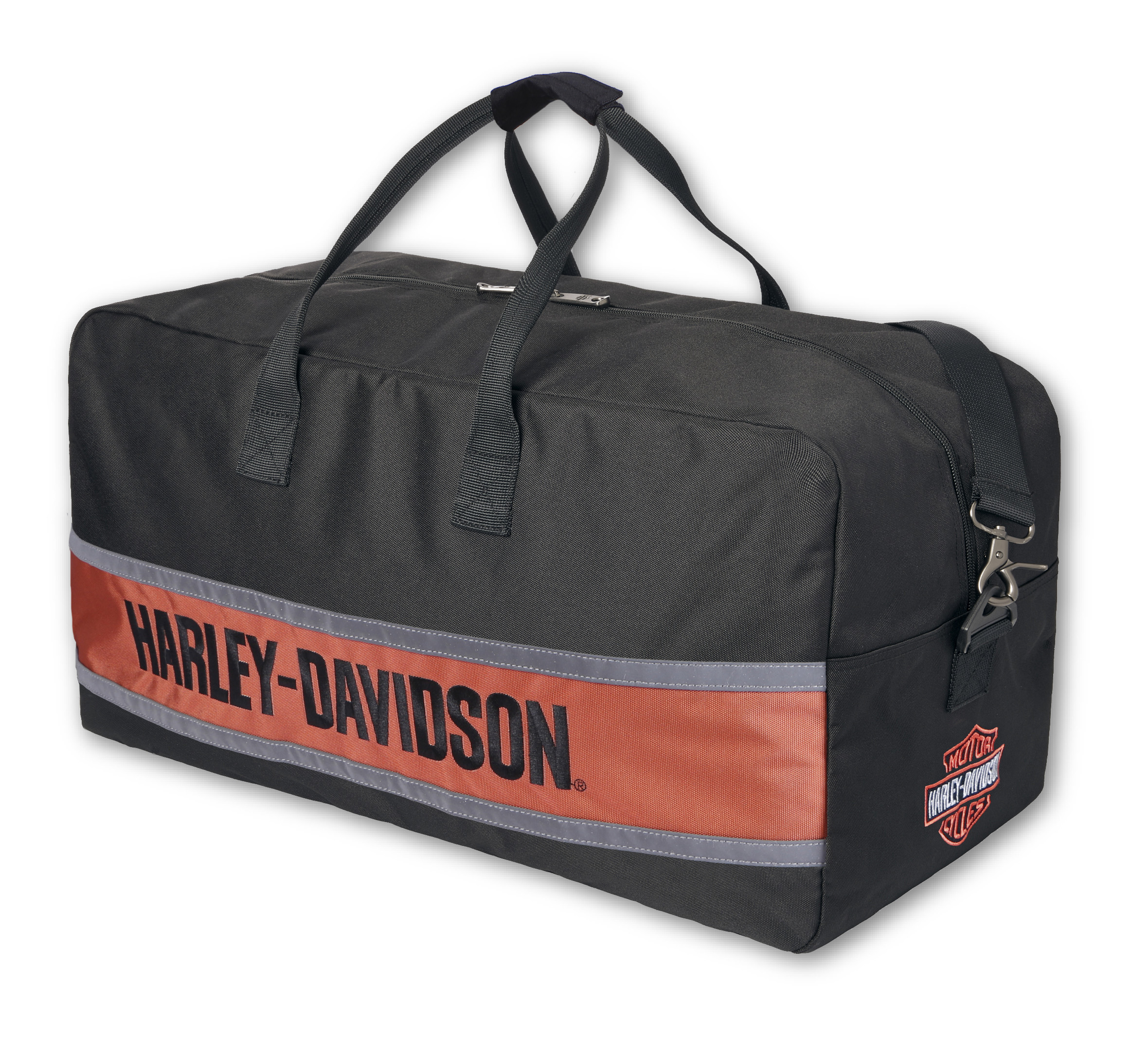 Sport Stripe Duffel Bag