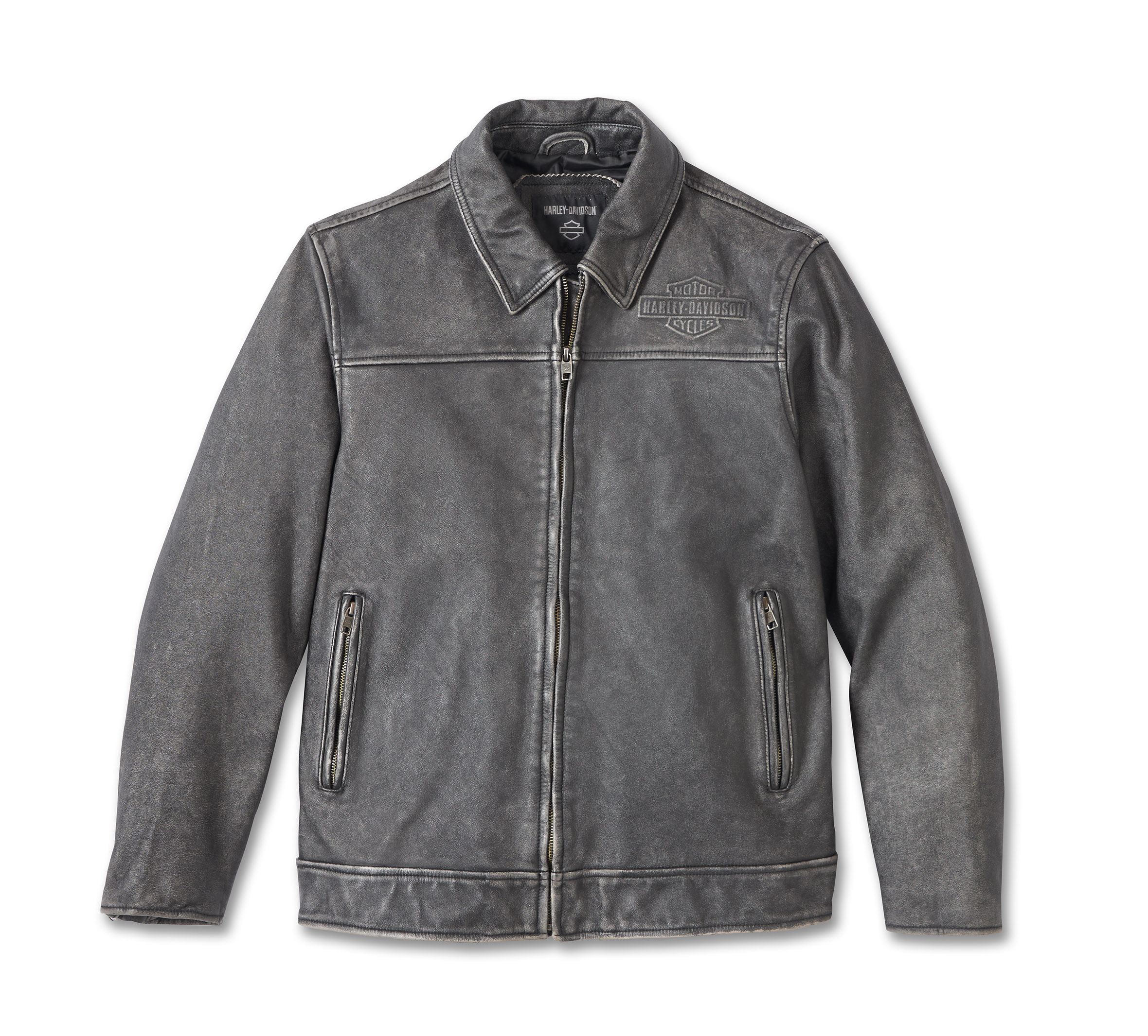 Men's Gas & Oil Leather Jacket