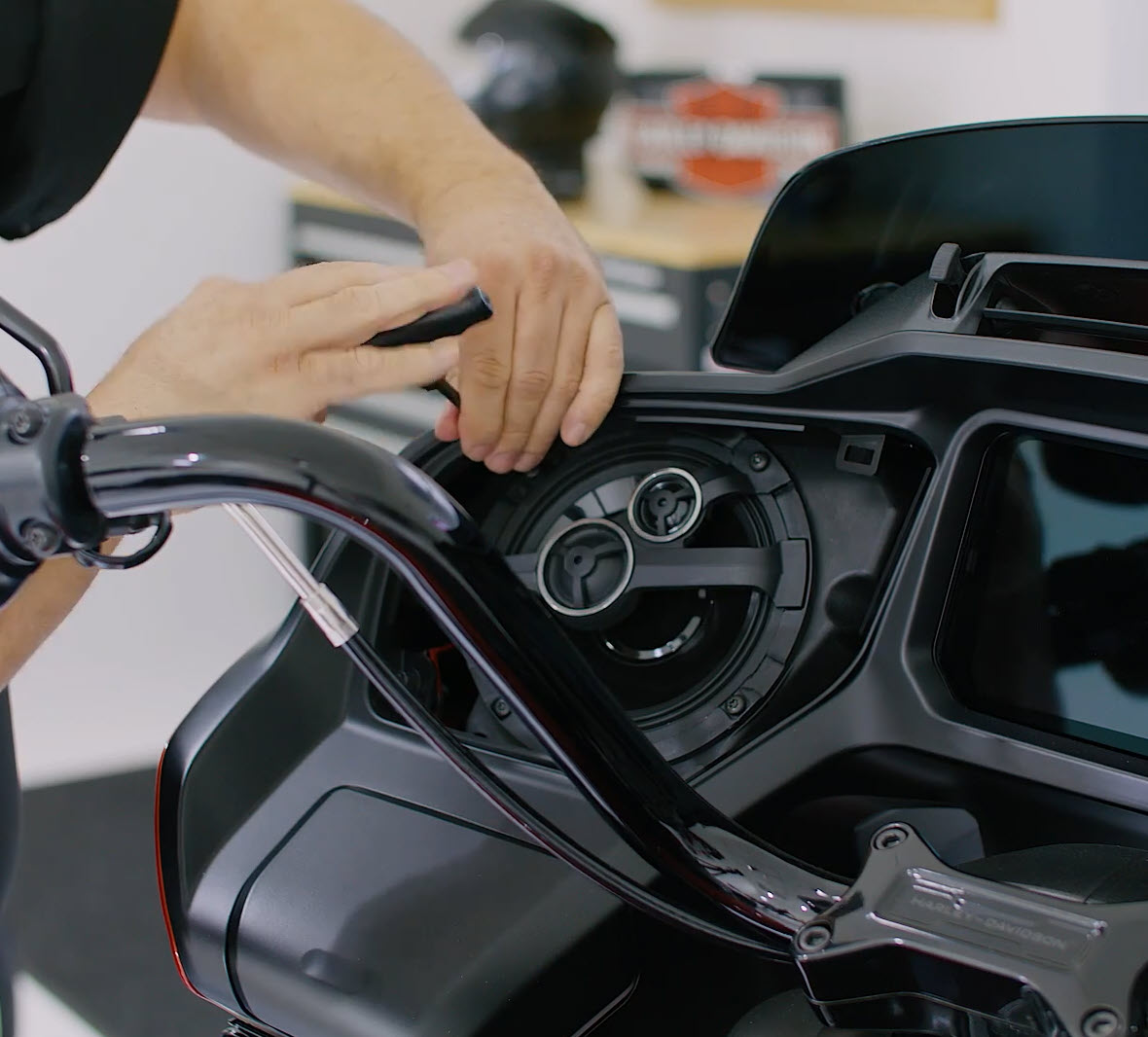 Harley-Davidson Audio powered by Rockford Fosgate - Stage I Fairing Speakers