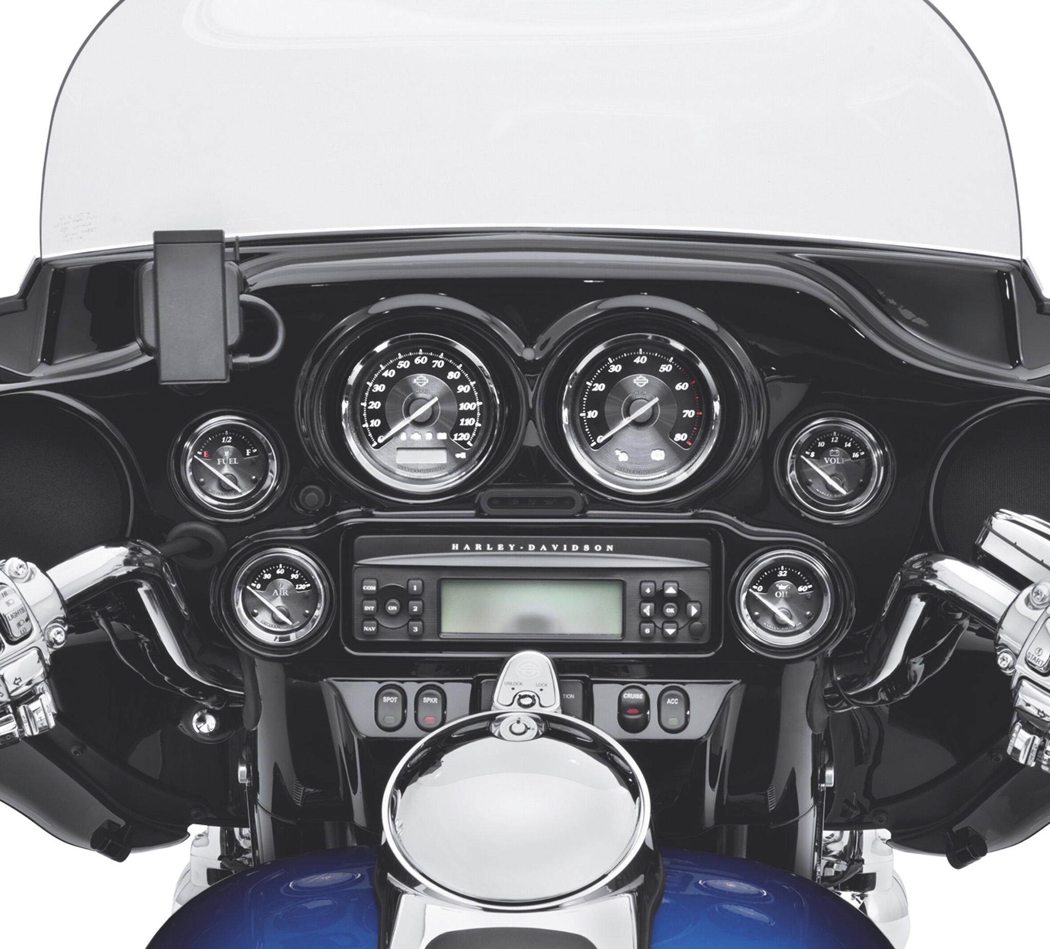 Speedometer Titanium Face Gauge