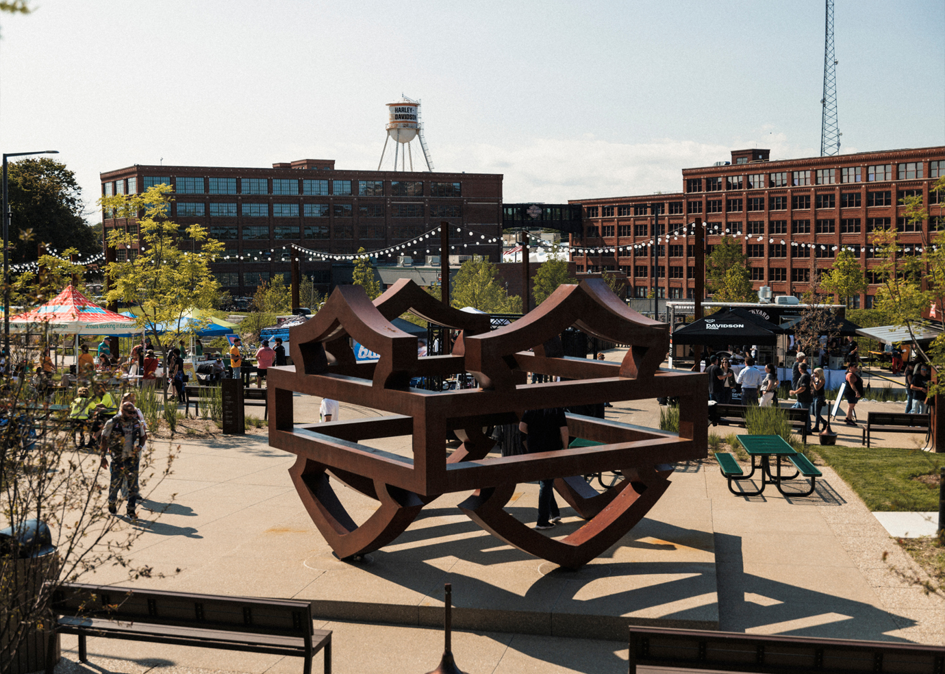 Harley-Davidson headquarters at Davidson Park