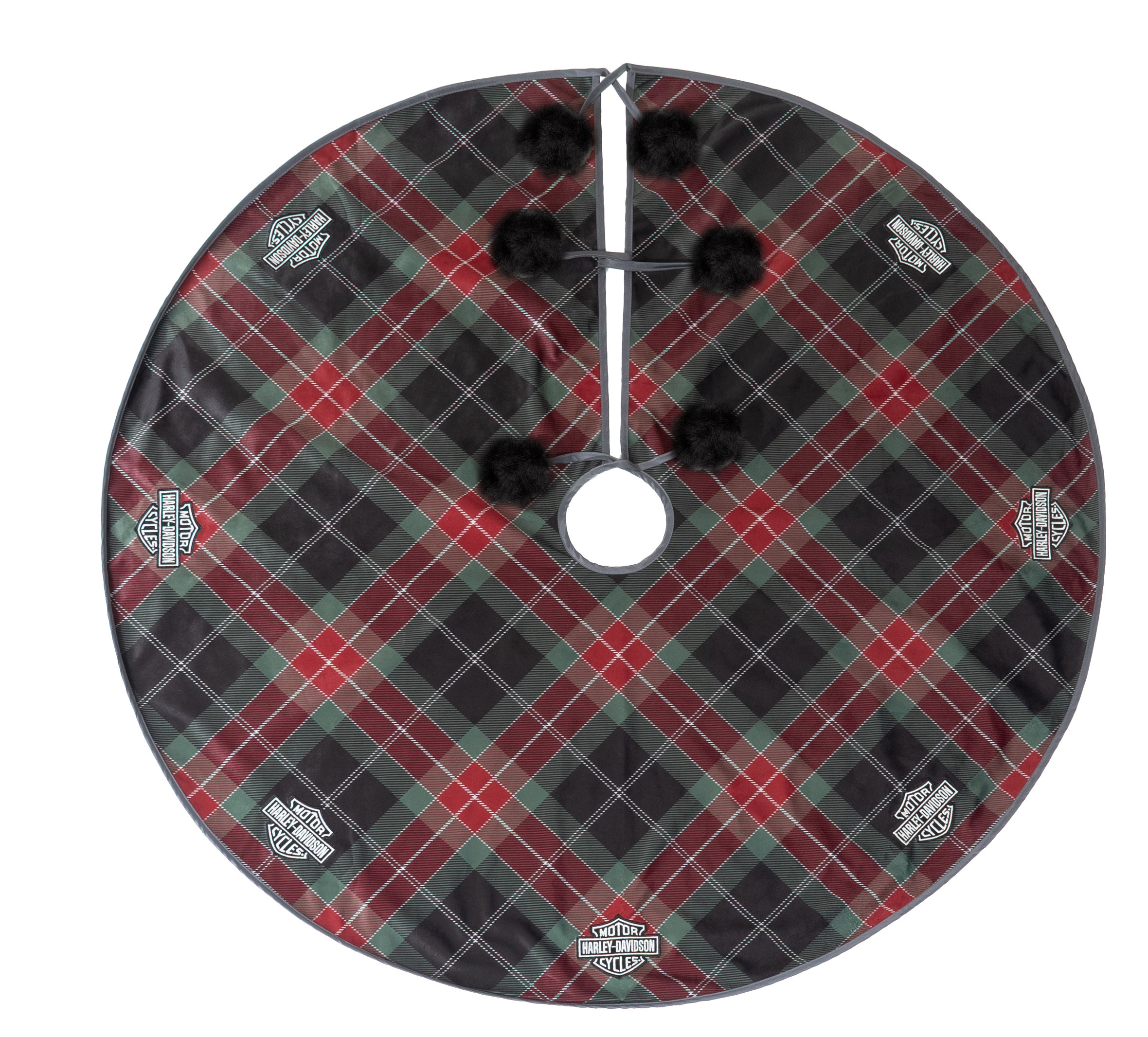 Holiday Plaid Tree Skirt