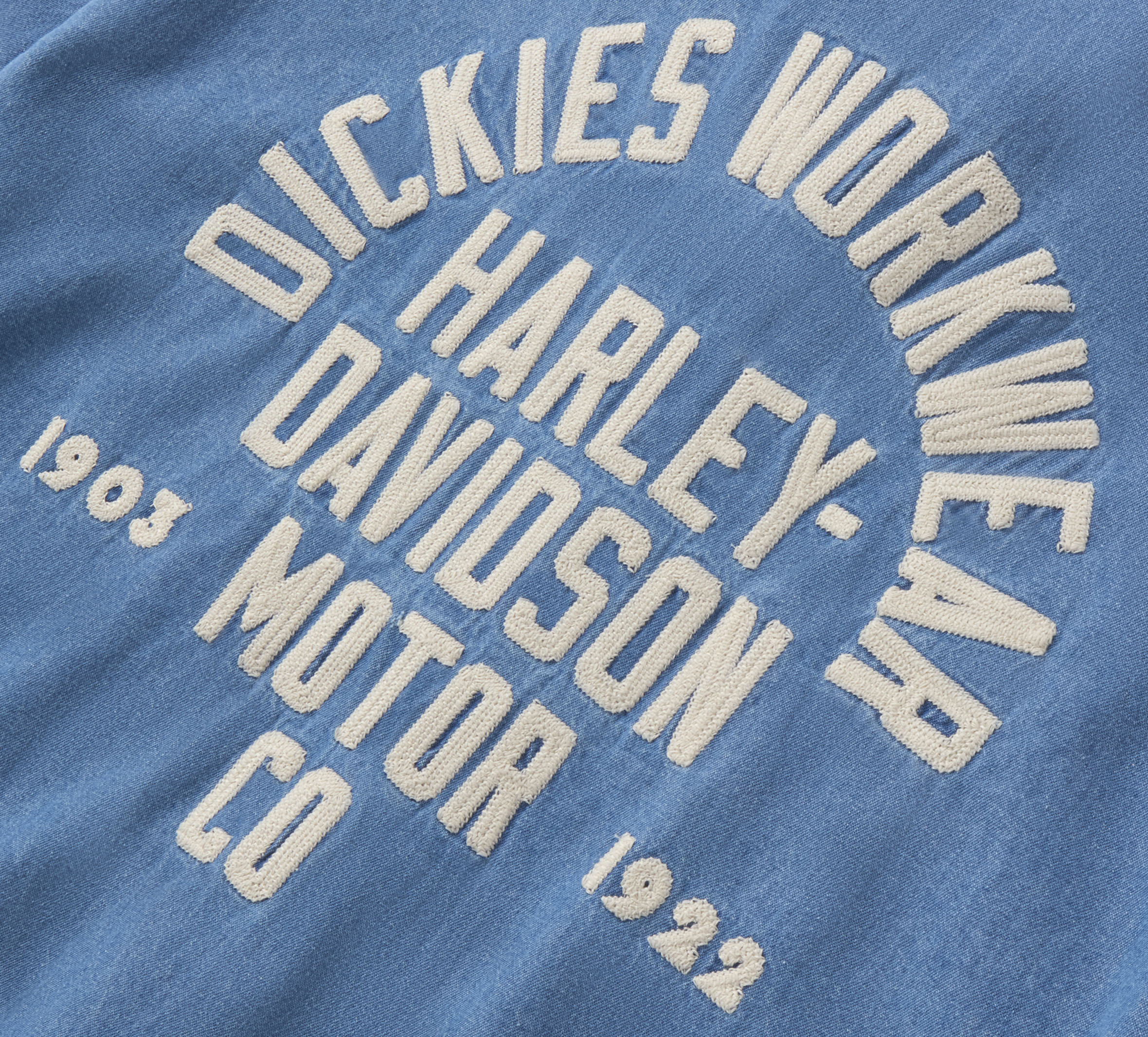 Dickies x H-D Boxy Fit Chambray Work Shirt