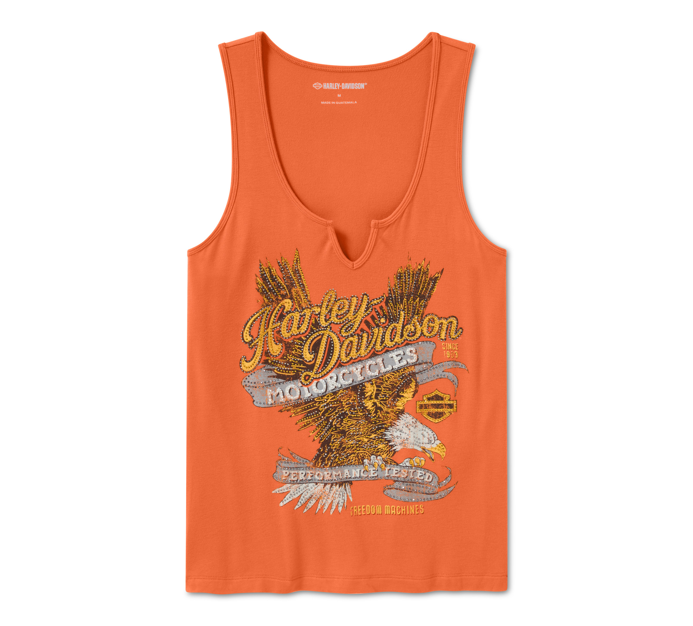 Women's Bling Live to Ride Notch Neck Tank | Harley-Davidson IN