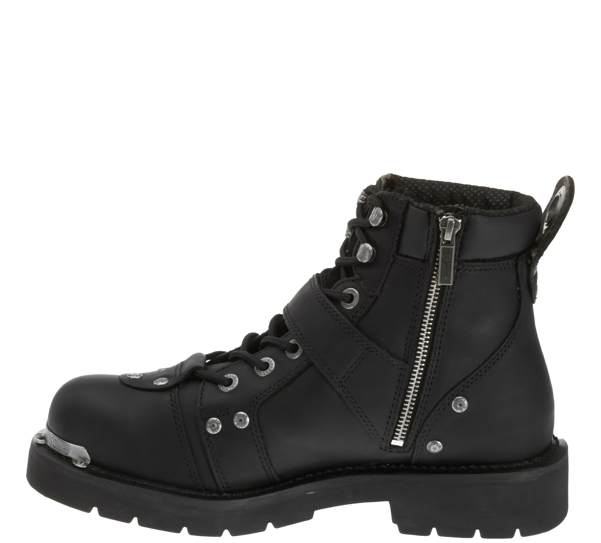 Men's Brake Buckle Leather Riding Boots