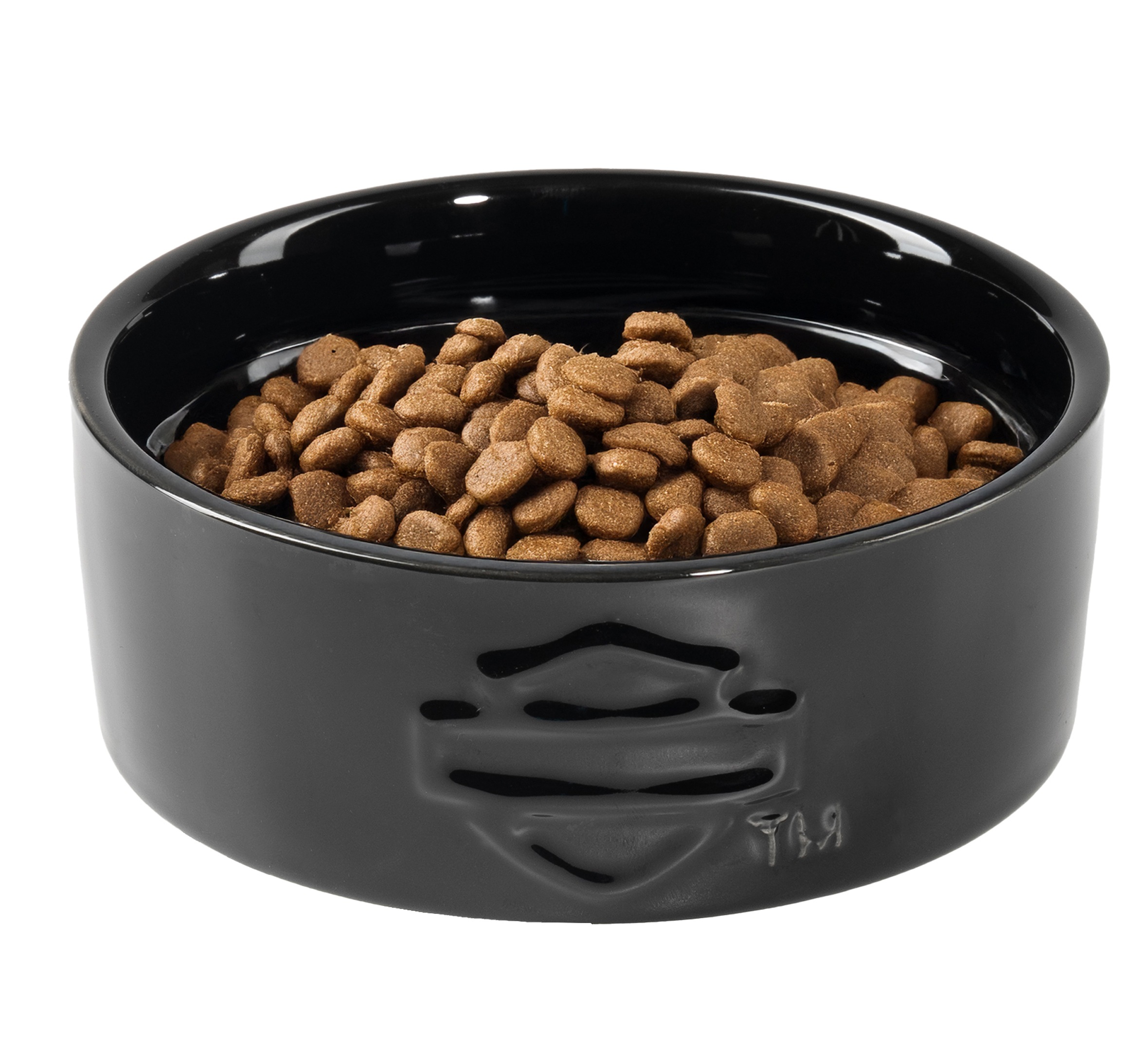 Open Bar & Shield Ceramic Pet Bowl