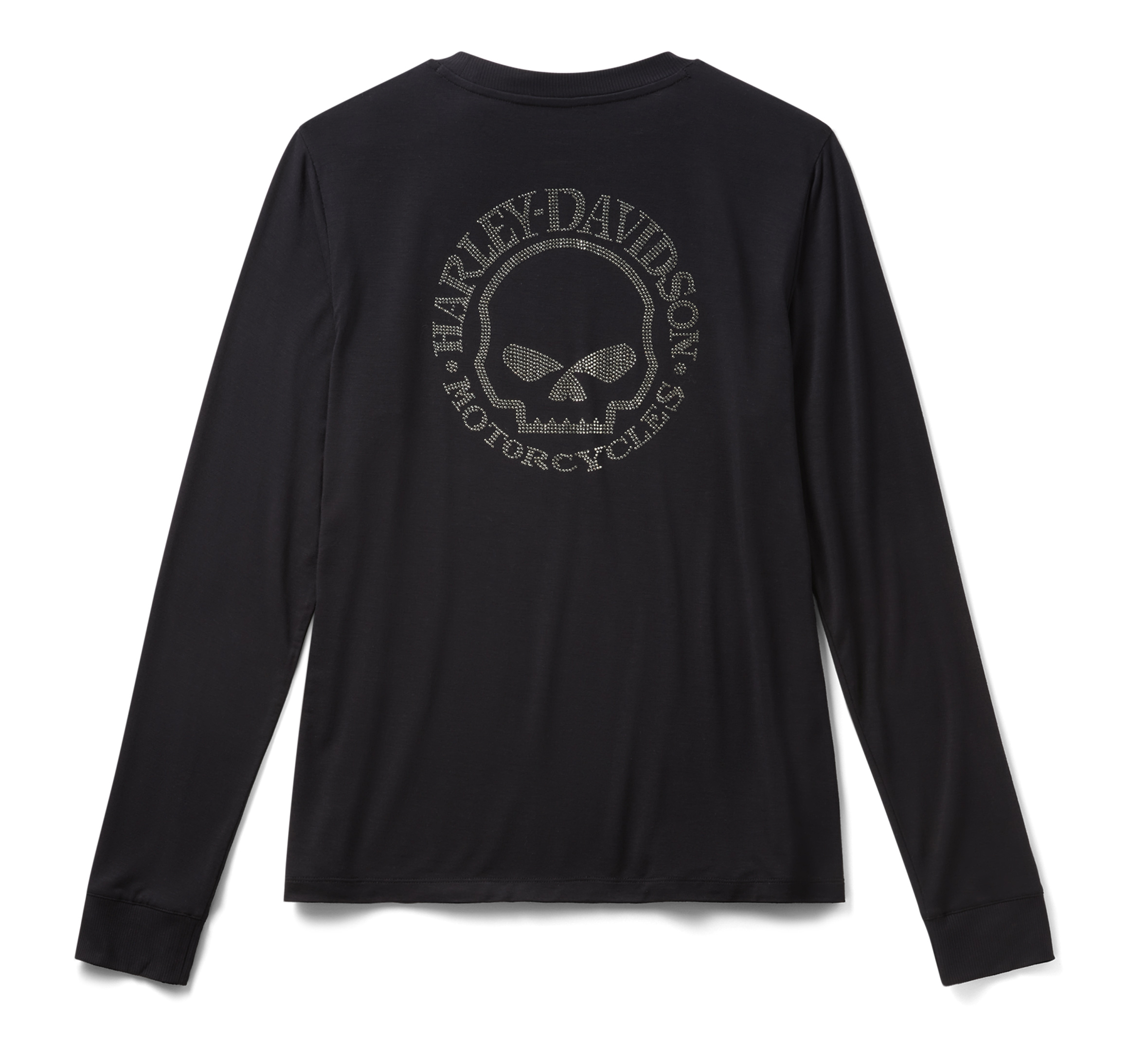 Women's Willie G  Skull Bling Long Sleeve