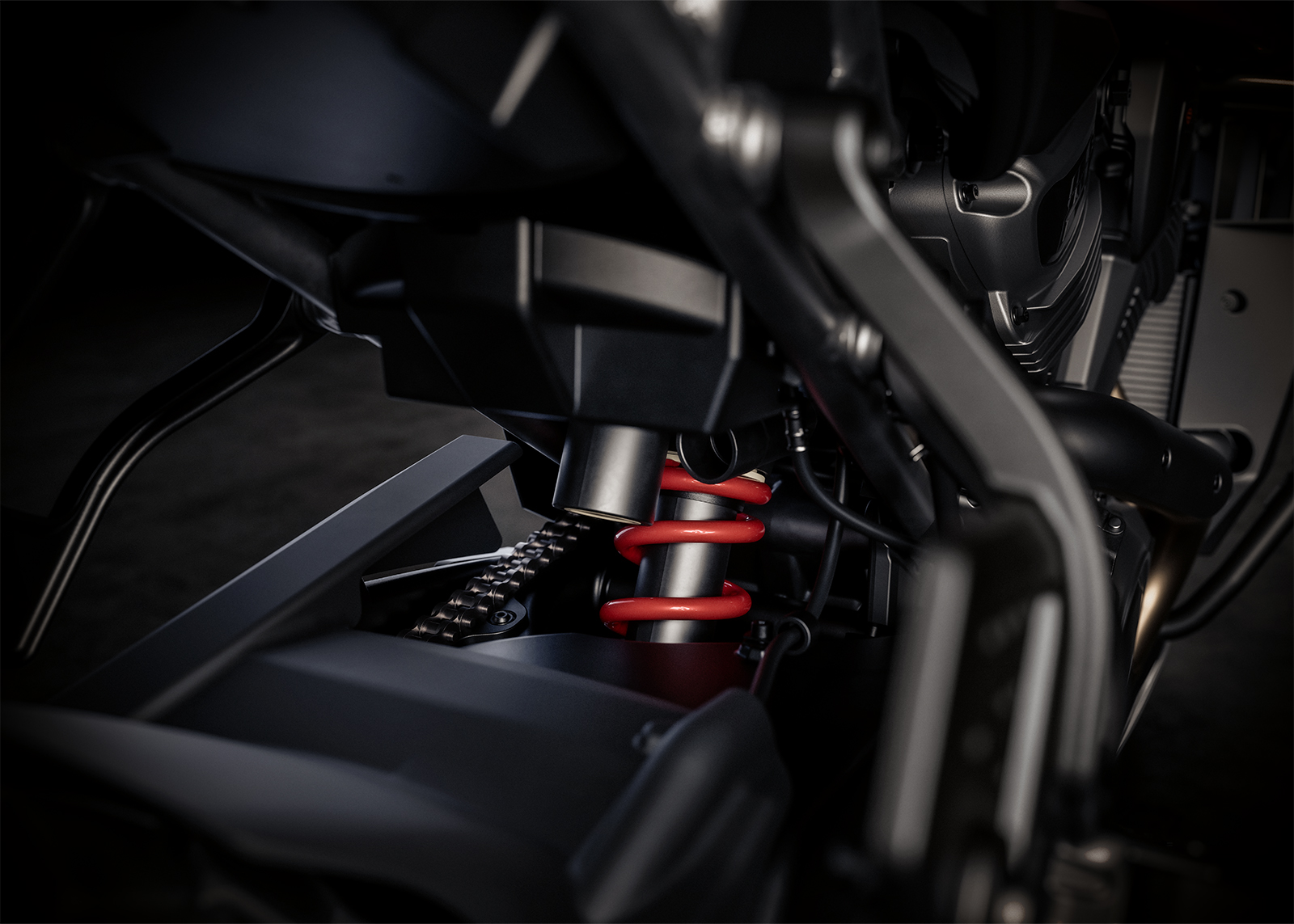 نظام التعليق شبه النشط في درّاجة 2026 Pan America 1250 Special