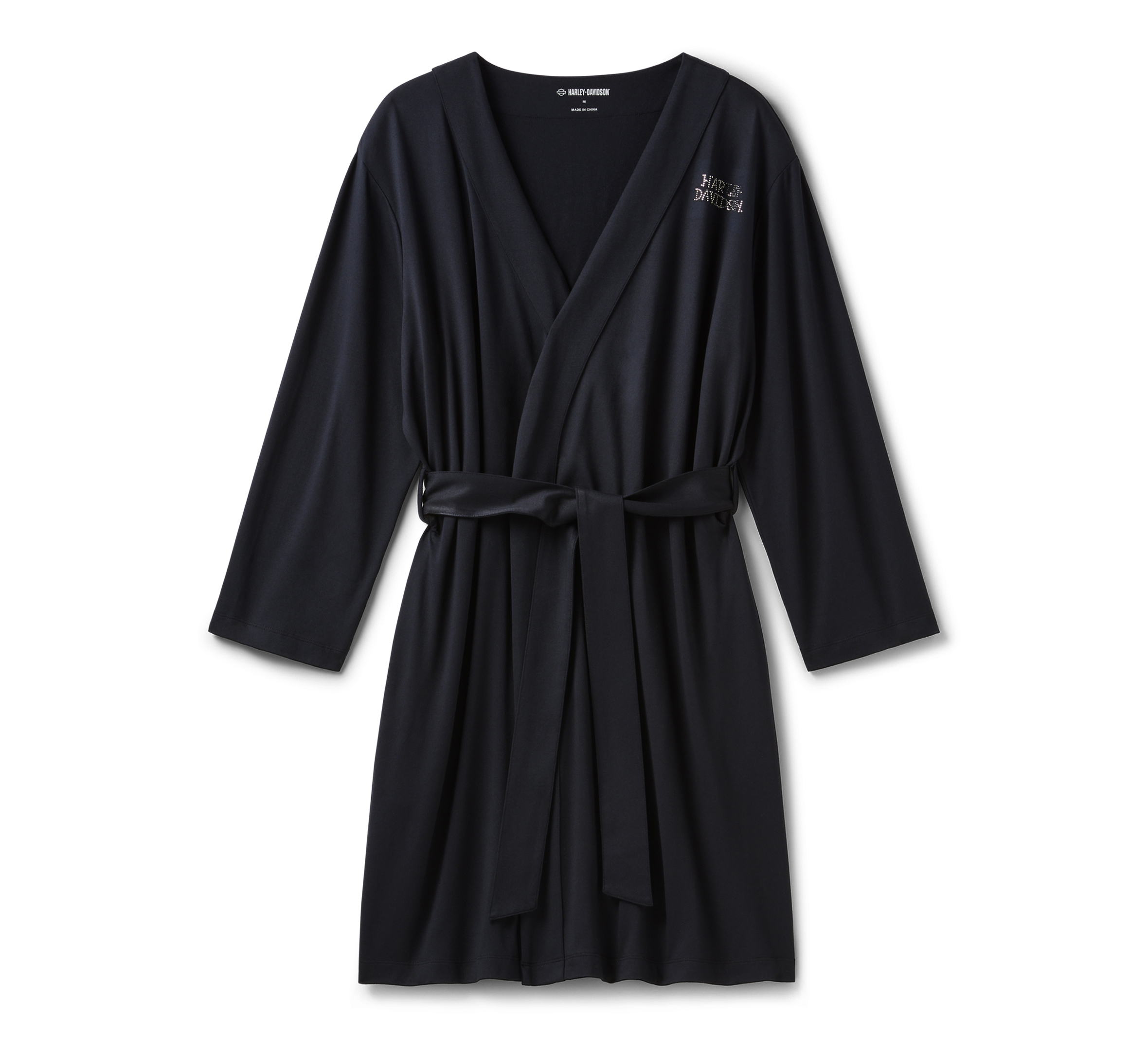 Willie G Skull Bling Morgenmantel für Damen