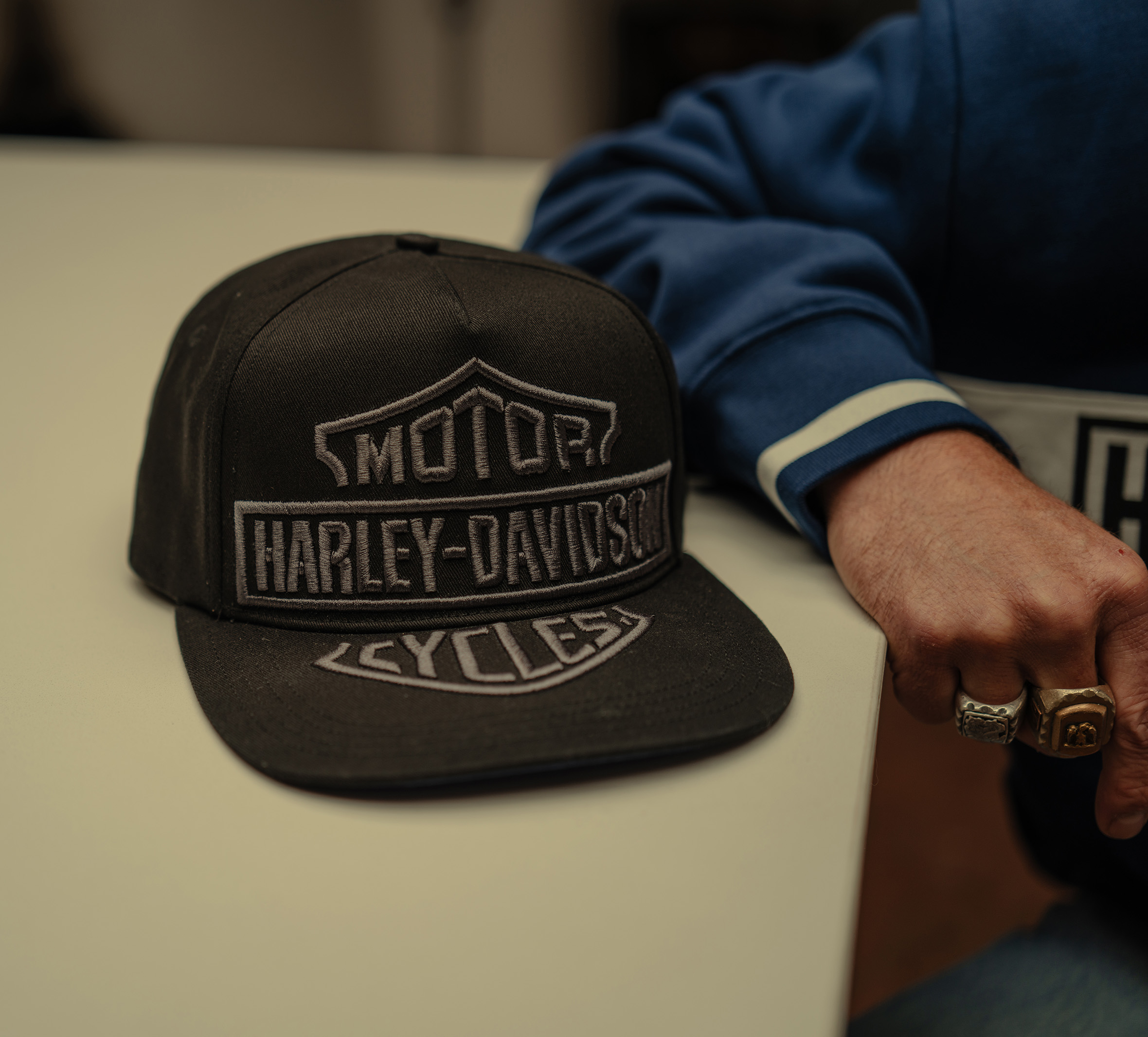 Men's H-D Essential Bar & Shield Panhead Fitted Cap | Harley