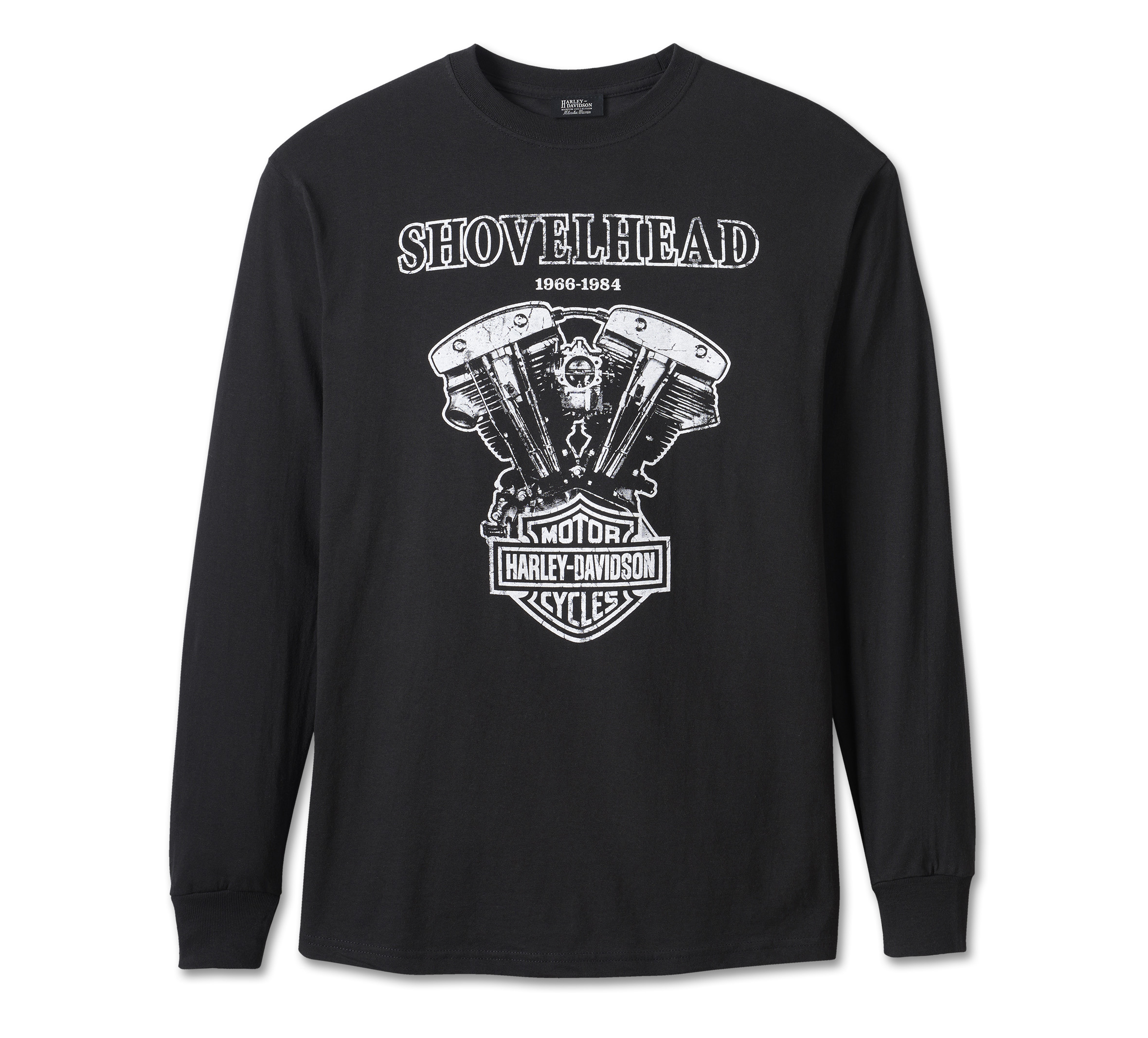 Men's Shovelhead Engine Long Sleeve Tee