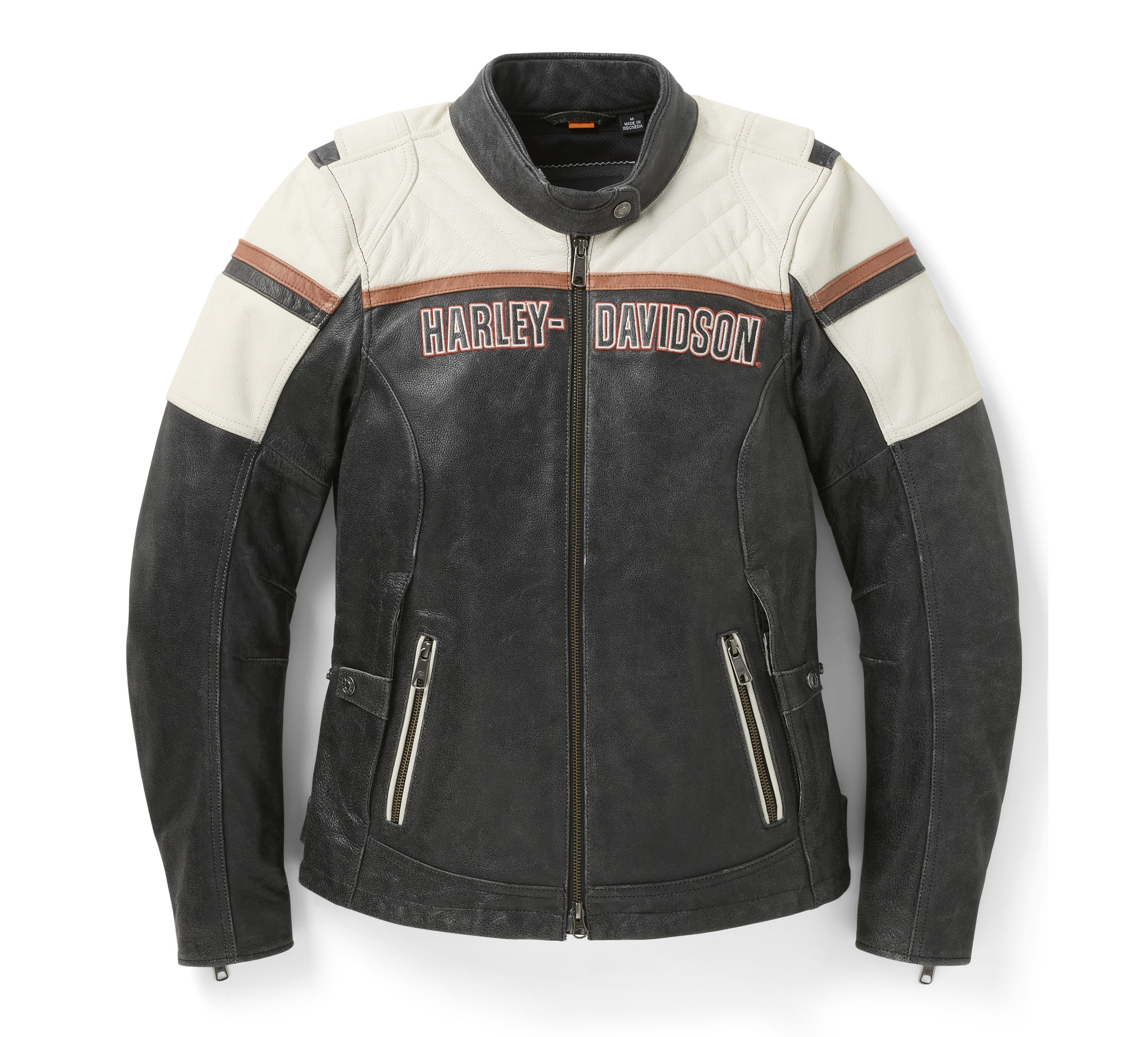Women's H-D Miss Enthusiast III Leather Riding Jacket