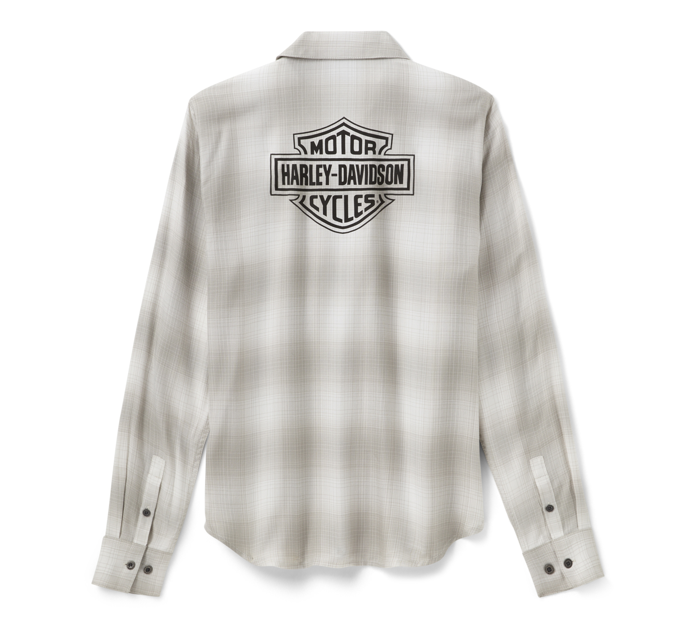 Women's H-D Essential Plaid Button Front Shirt