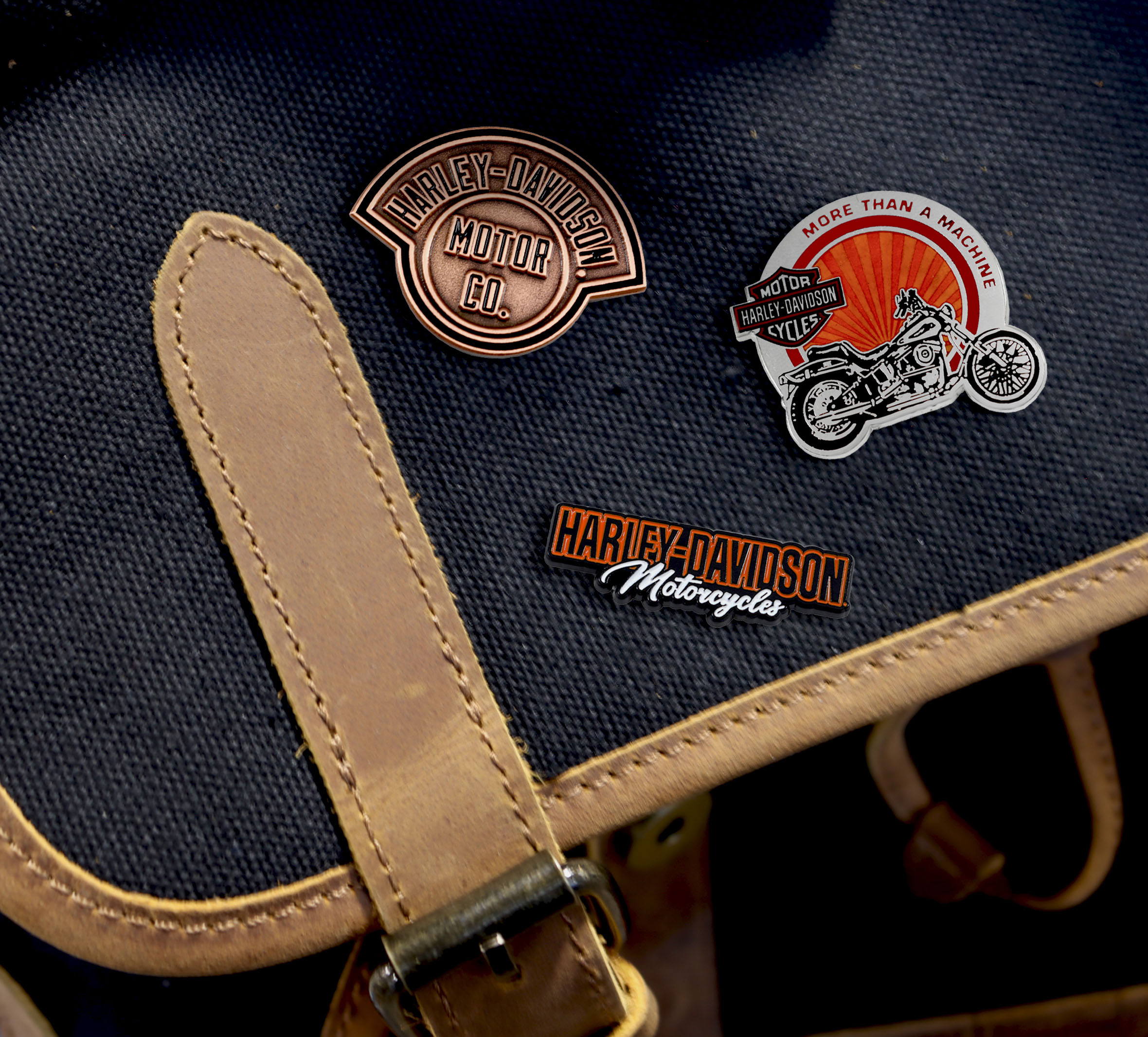 Copper Harley® Pin