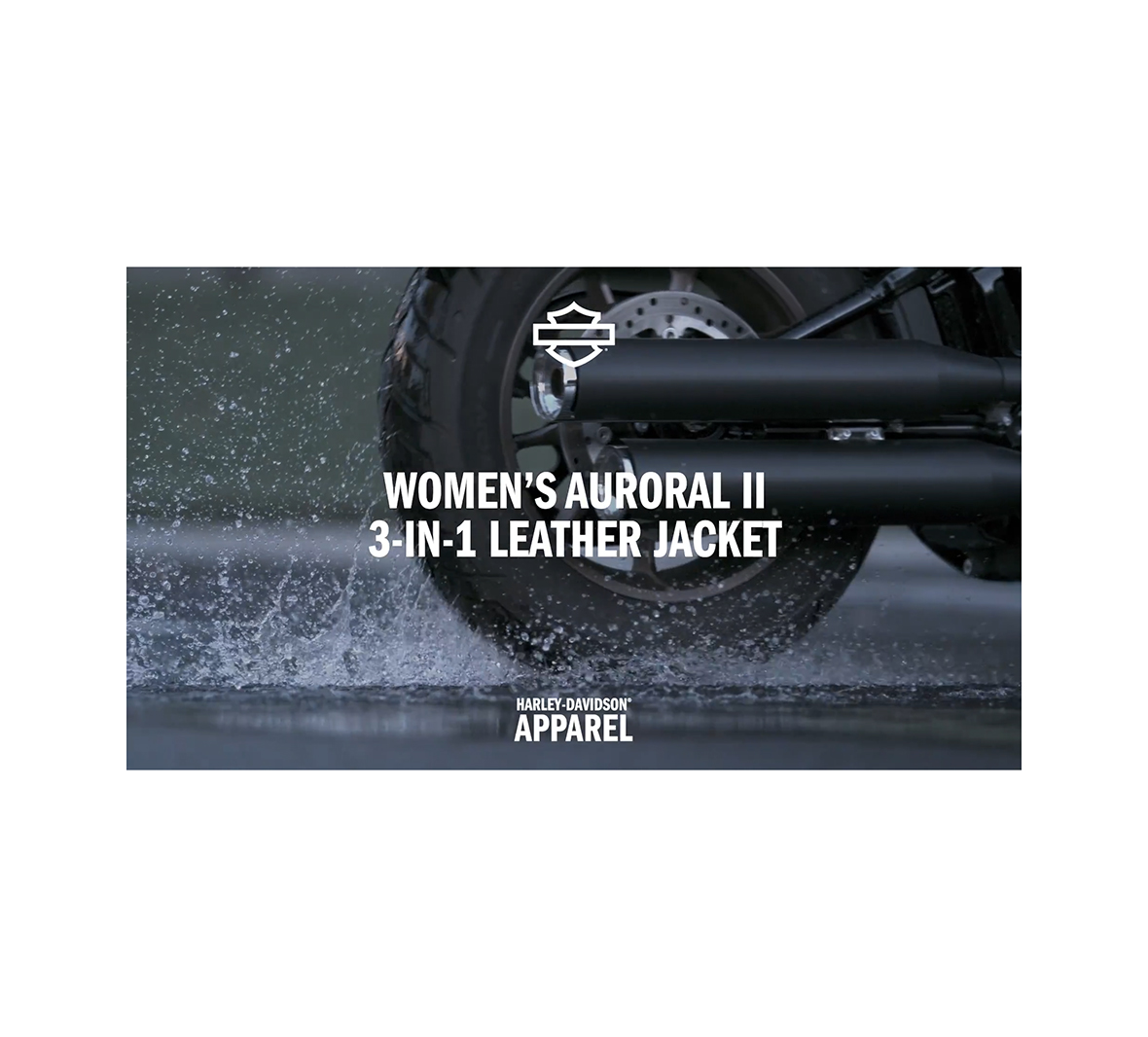 Women's Willie G Auroral II 3-in-1 Leather Riding Jacket