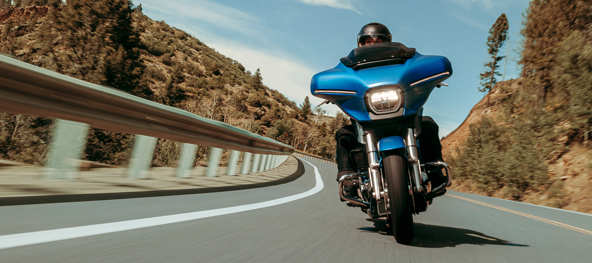 2026 Street Glide Riding shot