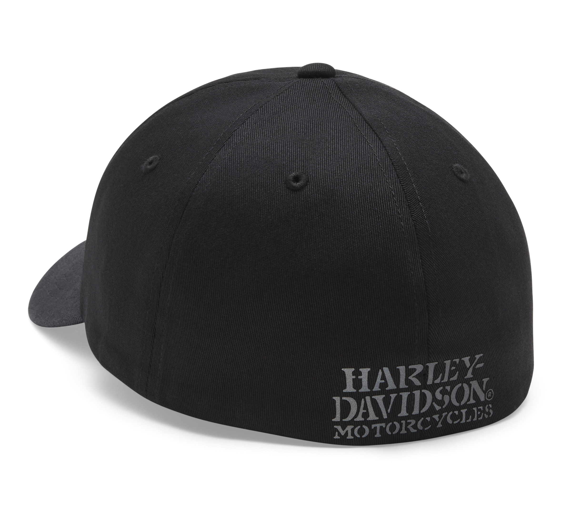 Men's Willie G Skull Softail Stretch Fit Cap