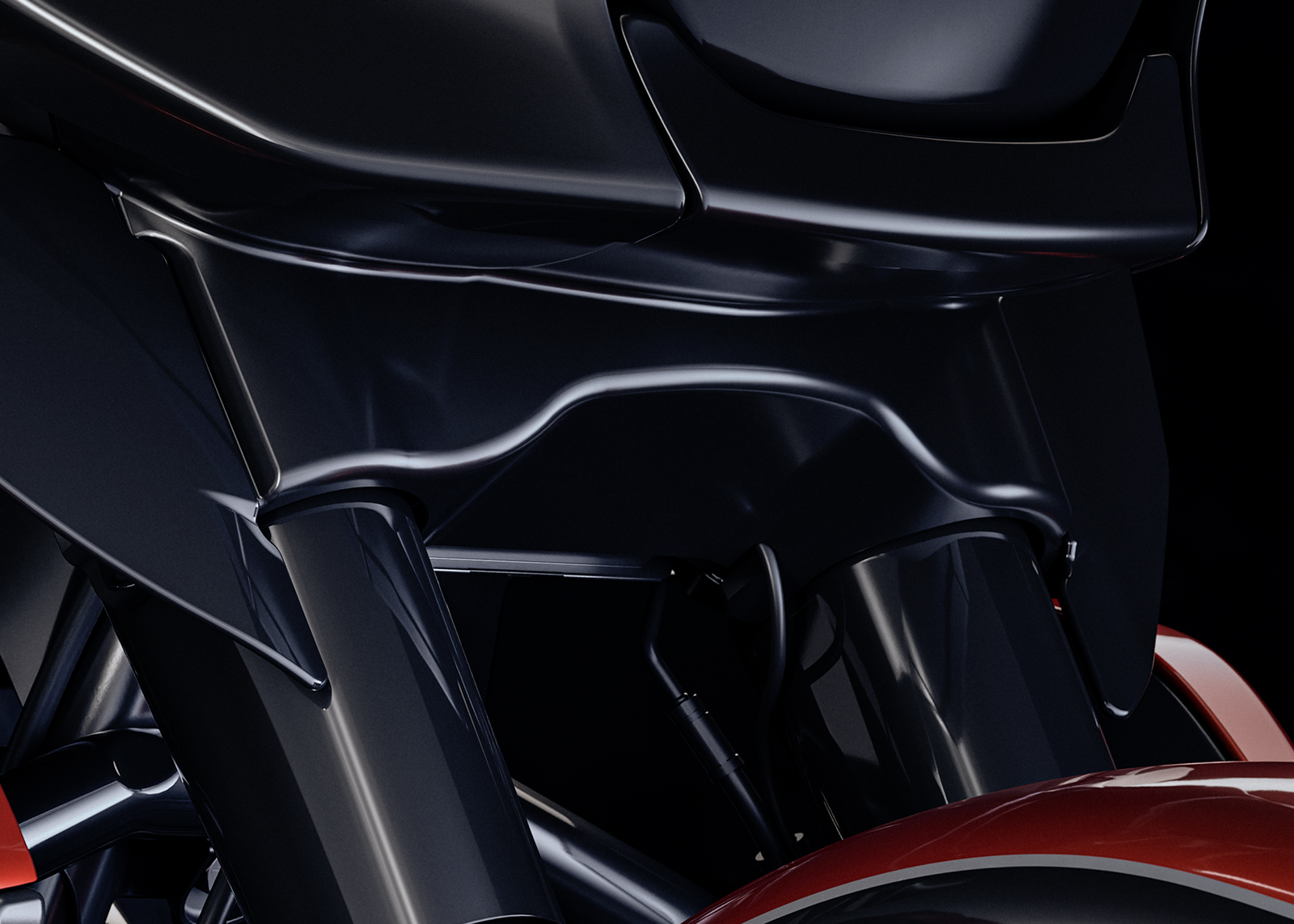 Verkleidungsschürze der 2025er Street Glide Ultra