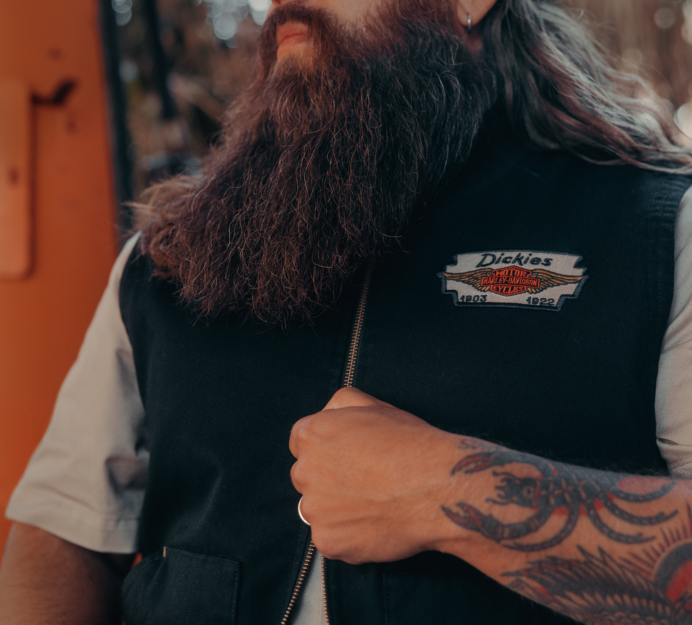 Dickies x H-D  Twill Vest voor mannen
