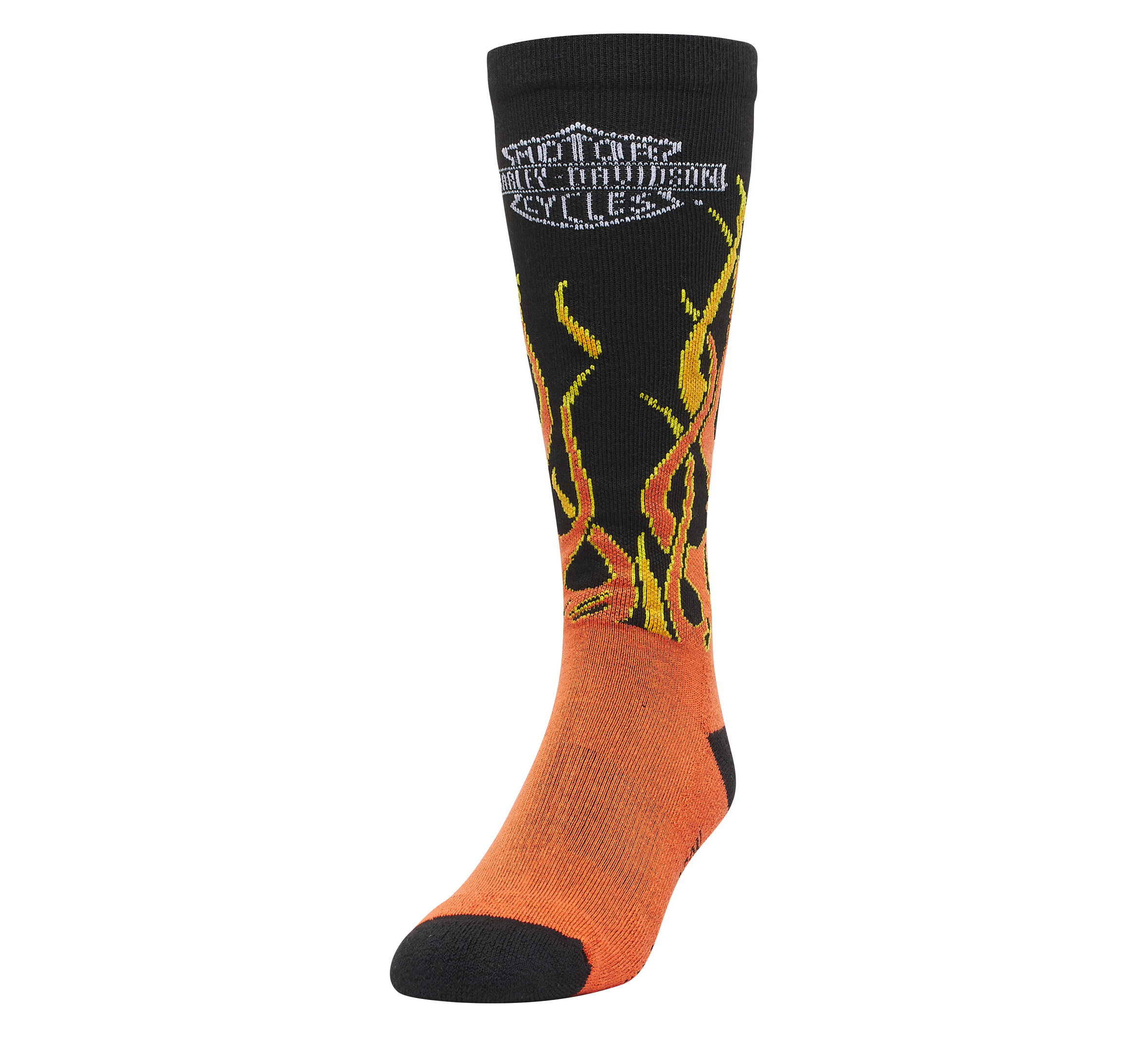 H-D Flames Mid Calf Sock