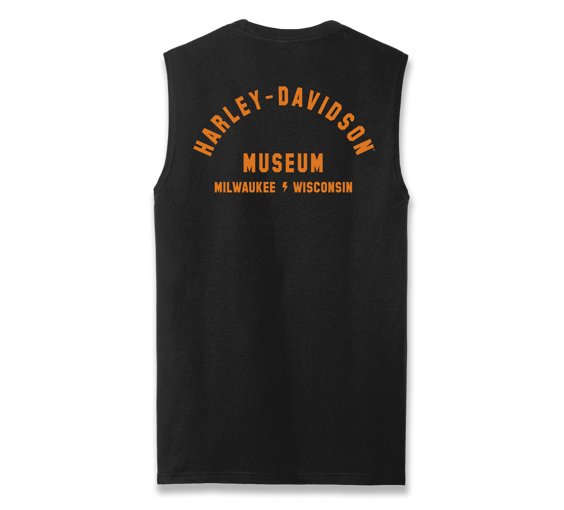 Men's Flame Bar & shield Sleeveless Tee